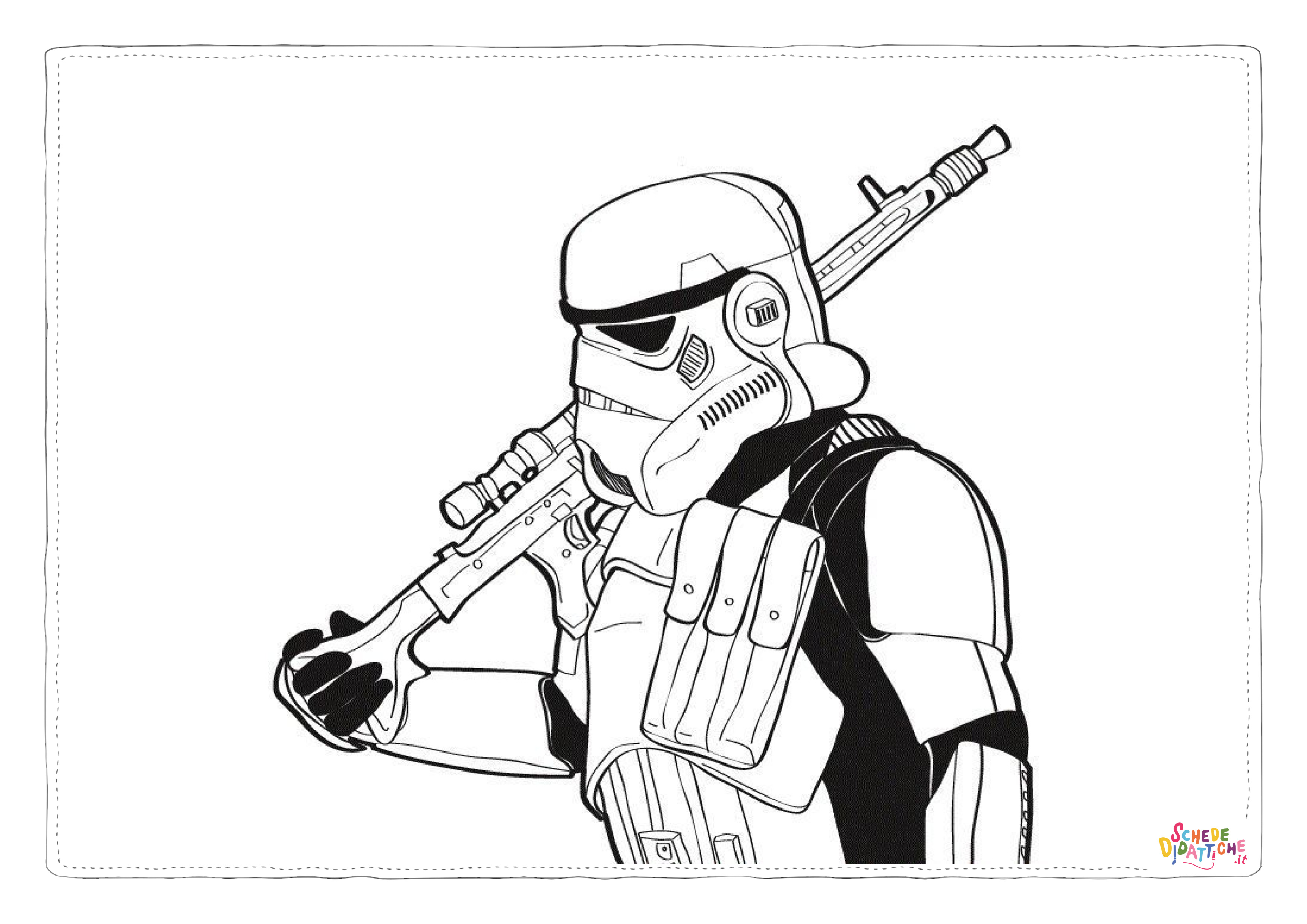 Disegno "Disegno di Star Wars da stampare e colorare 64" Disegno di Star Wars da stampare e colorare 64