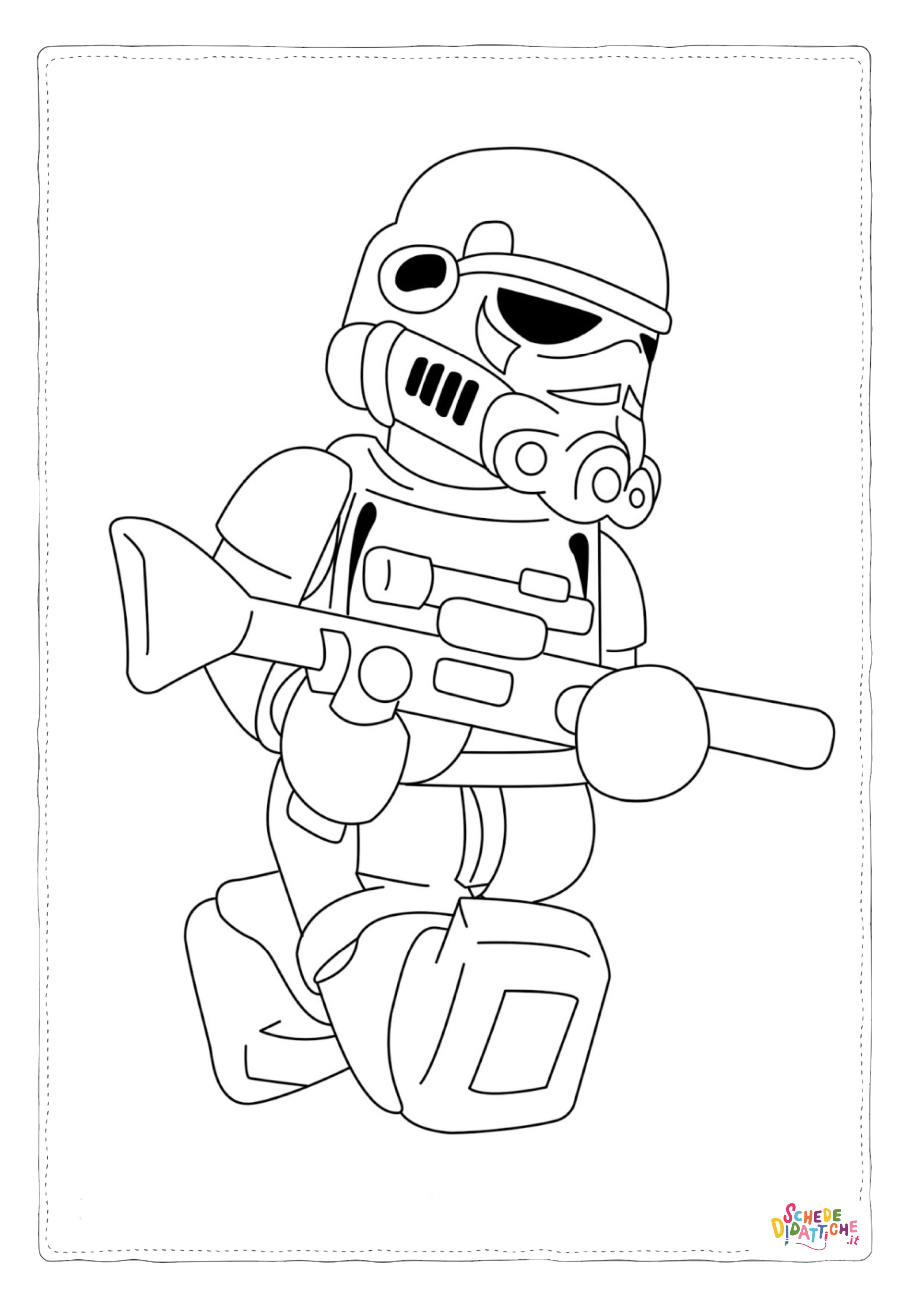 Disegno di LEGO Star Wars da stampare e colorare 15