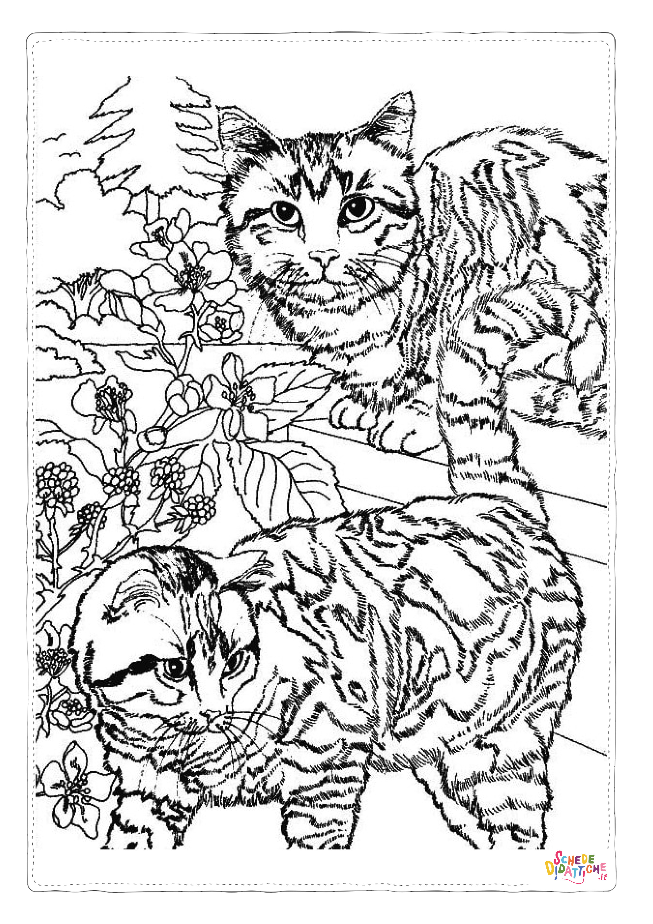 Disegno "Disegno di mandala da stampare e colorare 1104" Disegno di mandala da stampare e colorare 1104