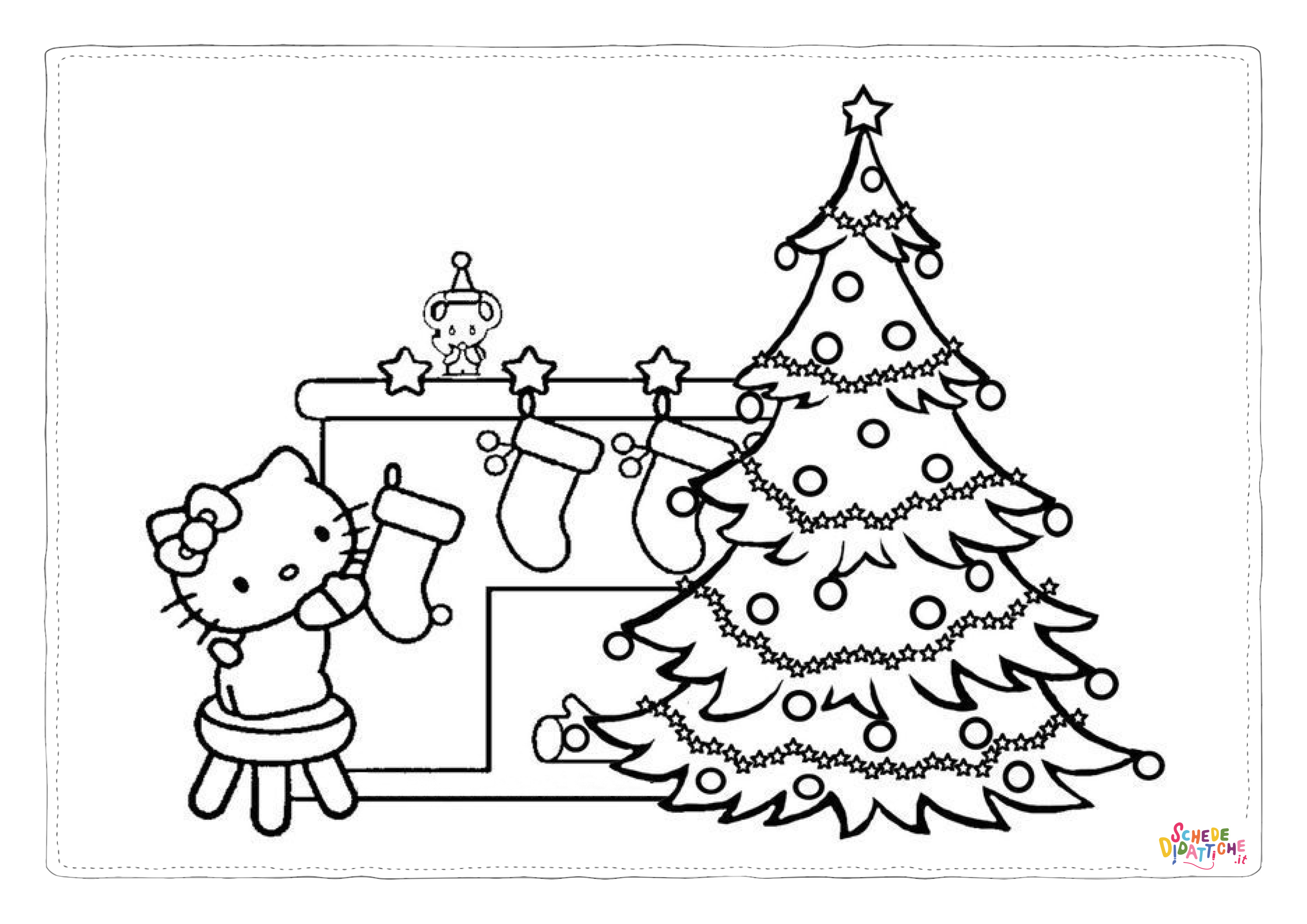 Disegno di Hello Kitty da stampare e colorare 169