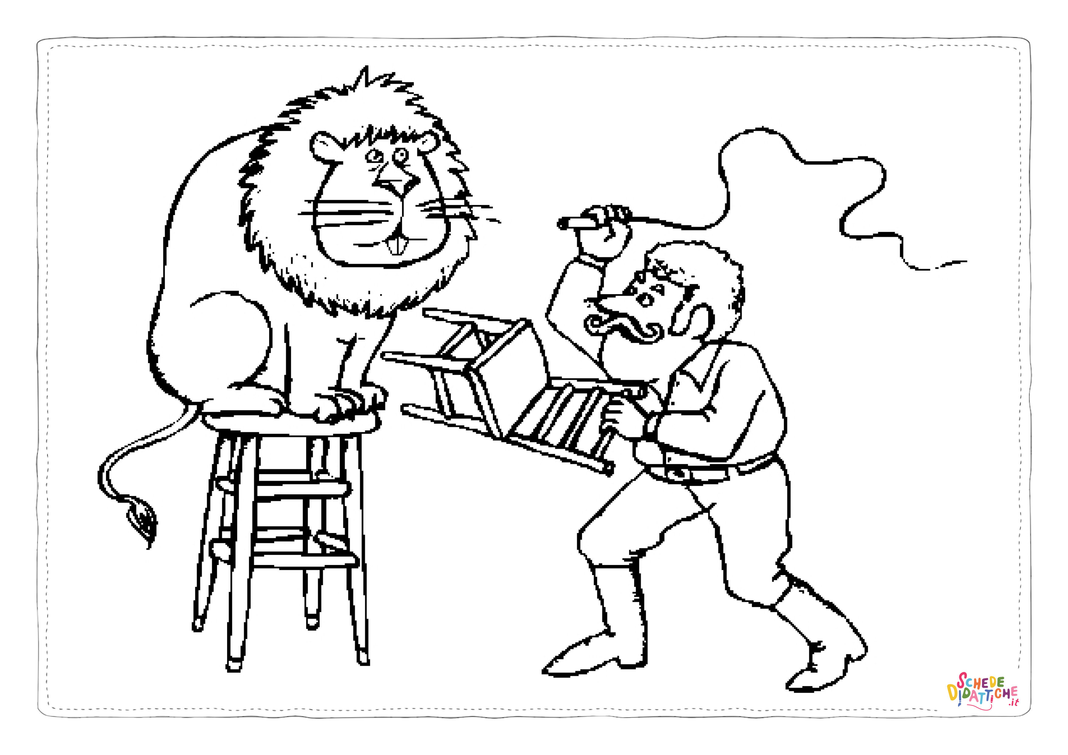 Disegno di circense da stampare e colorare 13