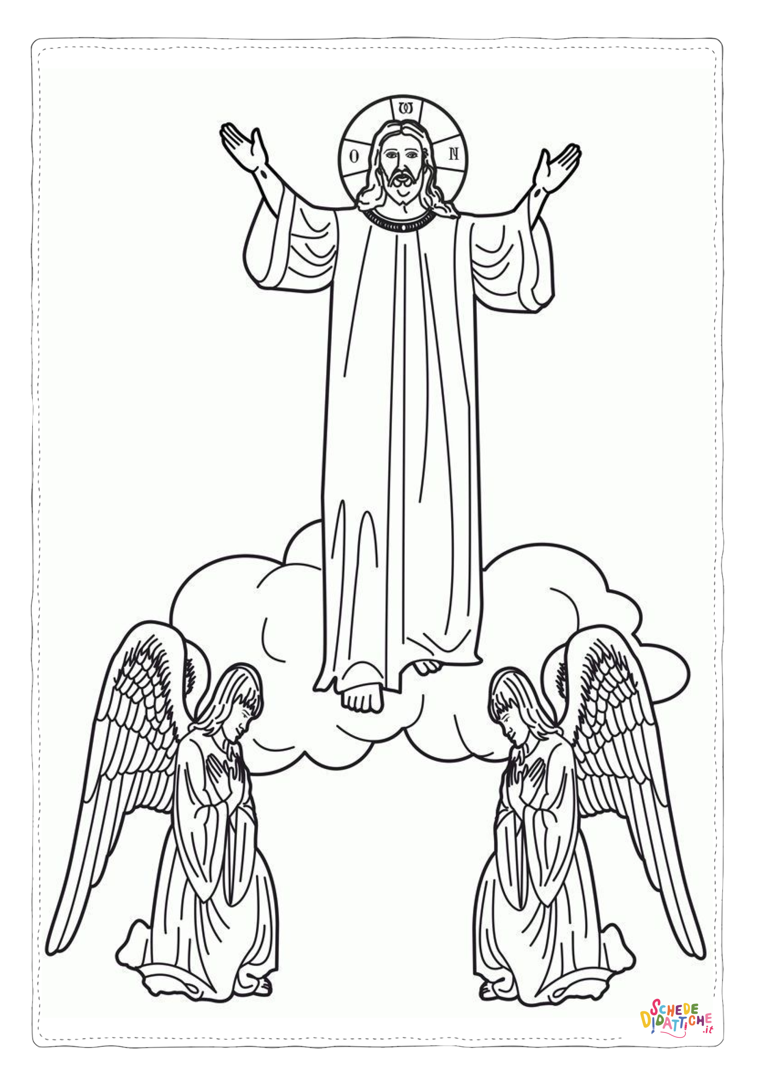 Disegno "Disegno di Cristianesimo da stampare e colorare 138" Disegno di Cristianesimo da stampare e colorare 138