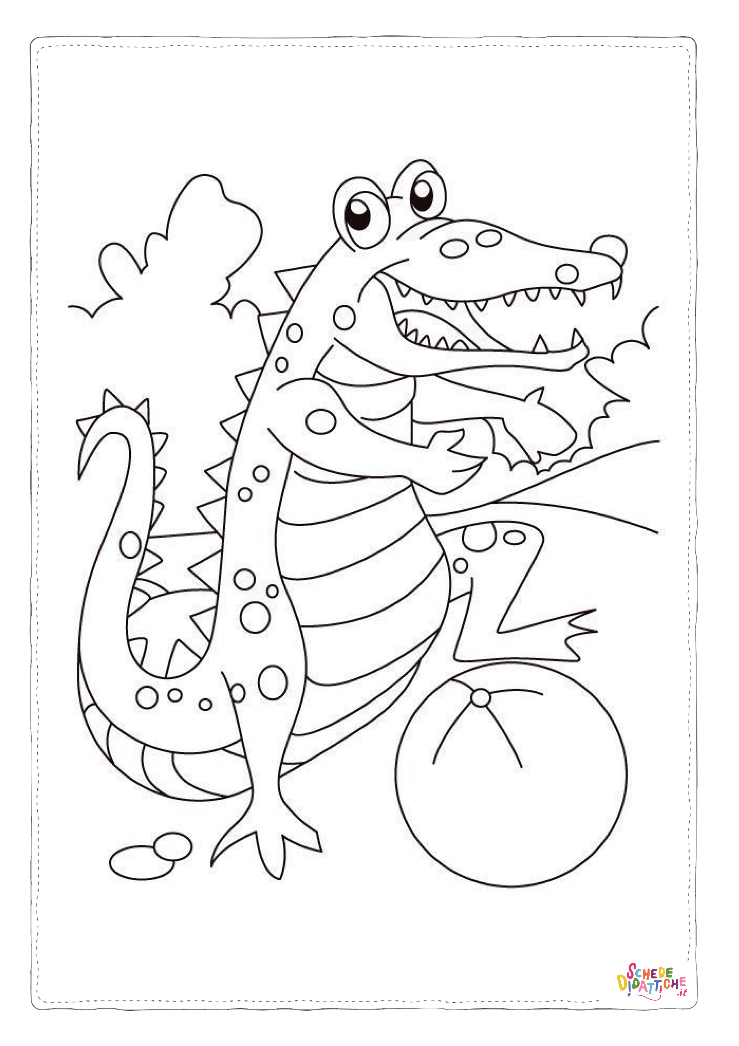Disegno "Disegno di dragone da stampare e colorare 67" Disegno di dragone da stampare e colorare 67