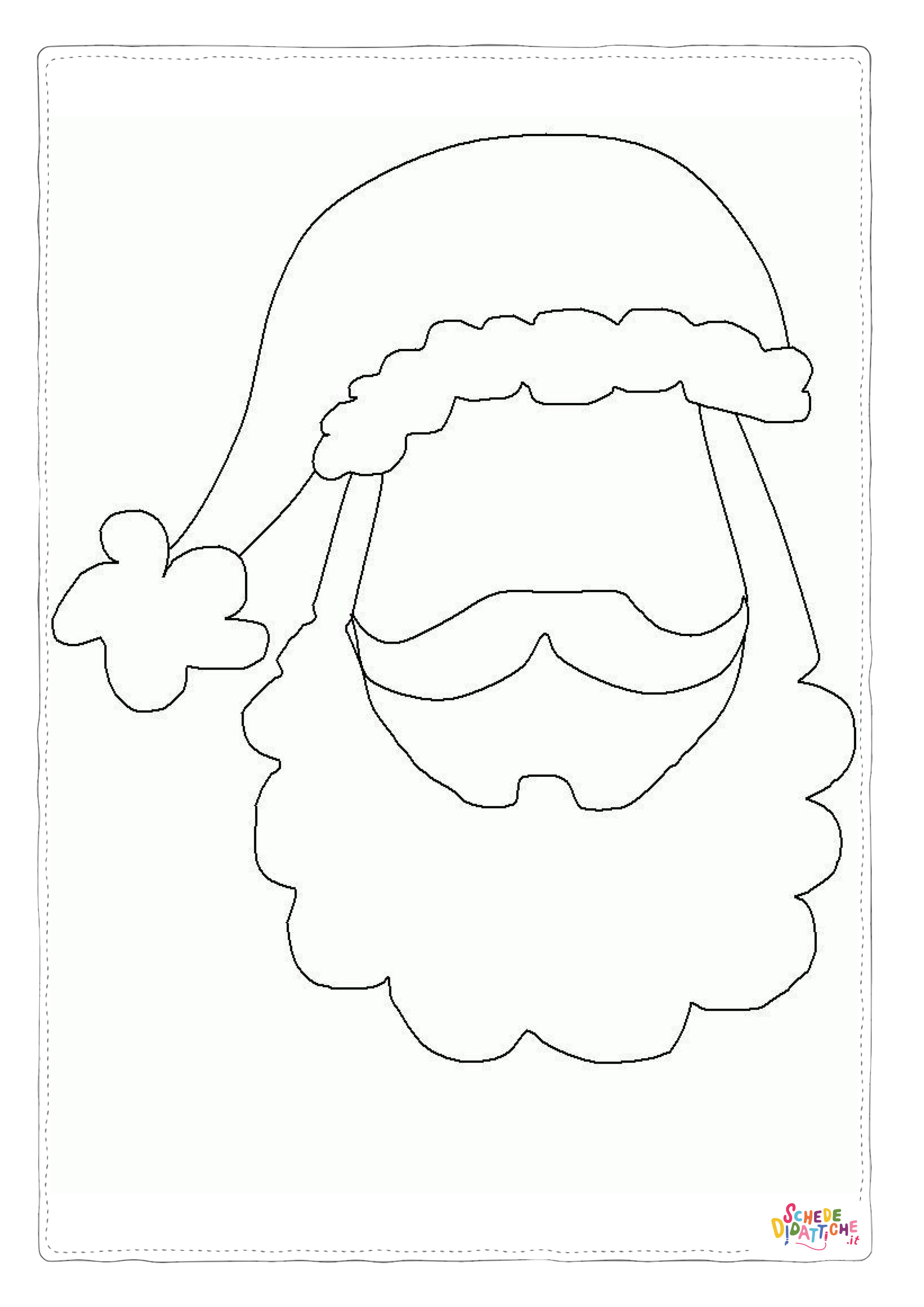 Disegno "Disegno di viso da completare da stampare e colorare 7" Disegno di viso da completare da stampare e colorare 7