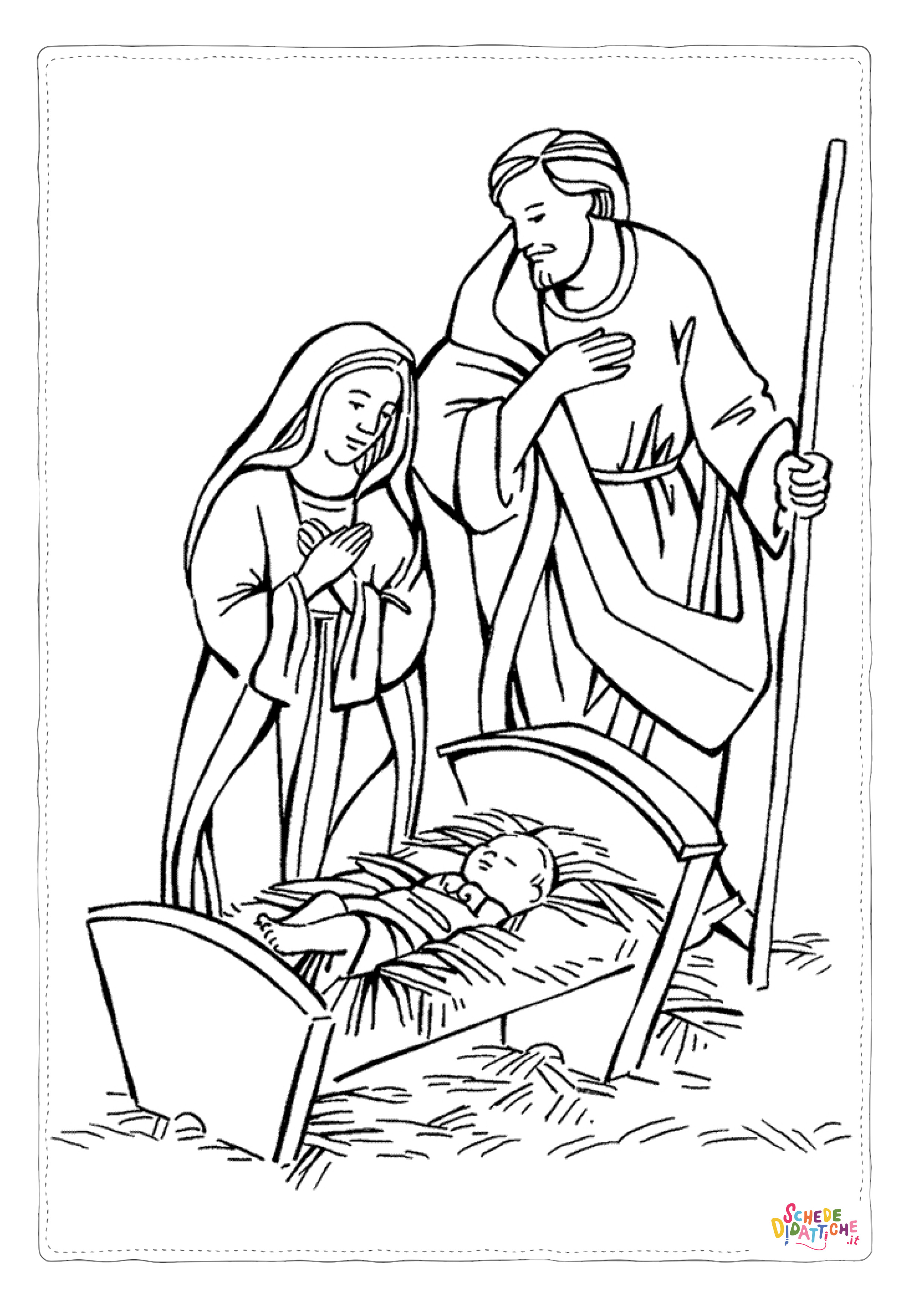 Disegno "Disegno di Cristianesimo da stampare e colorare 340" Disegno di Cristianesimo da stampare e colorare 340