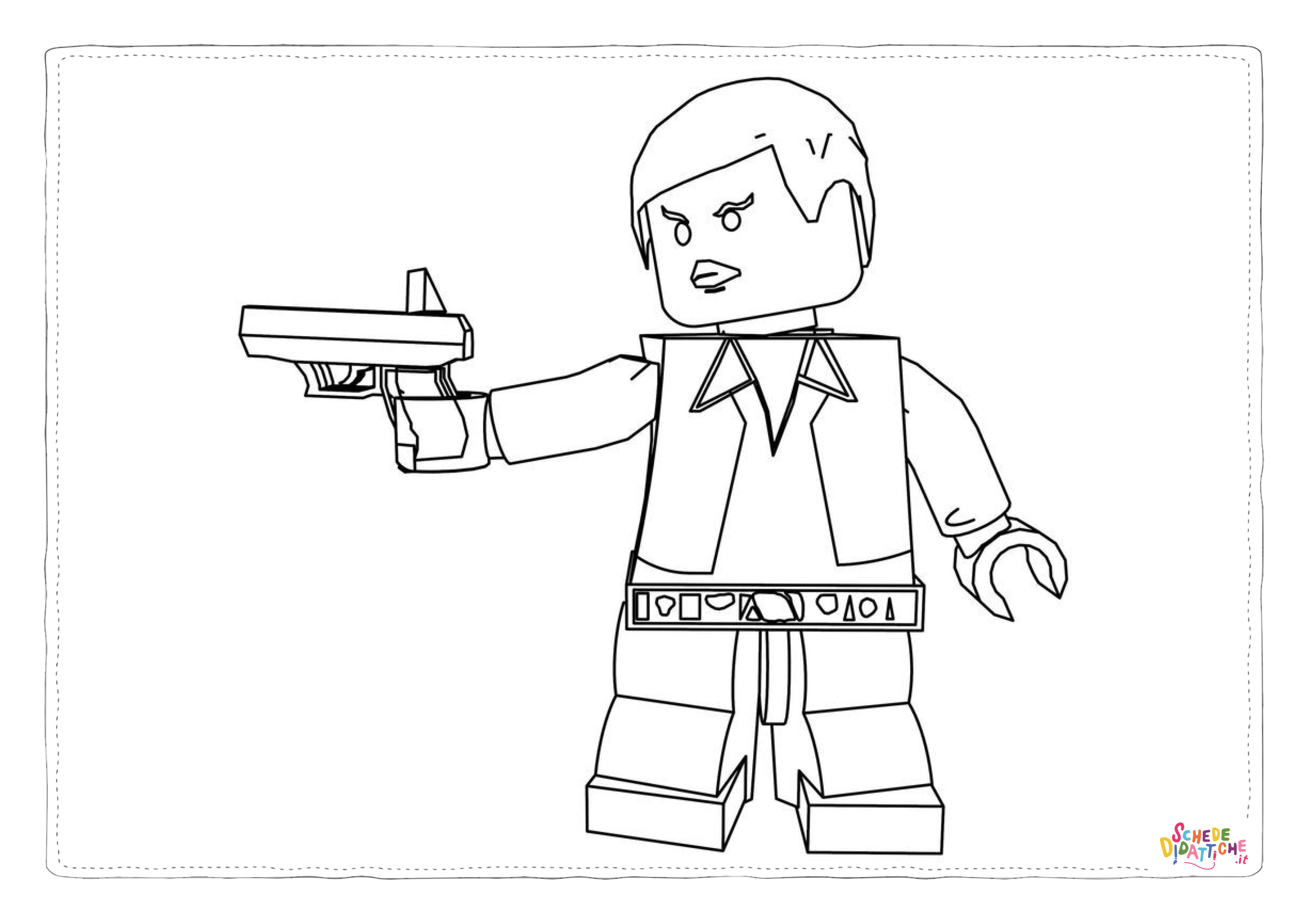 Disegno di LEGO Star Wars da stampare e colorare 13