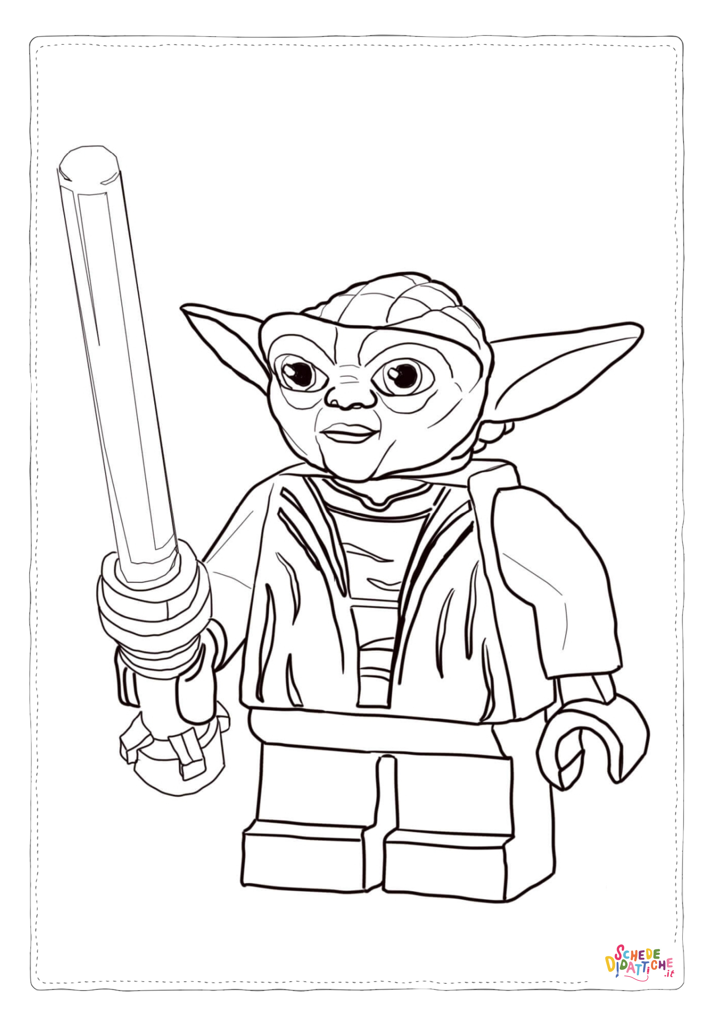 Disegno di LEGO Star Wars da stampare e colorare 22
