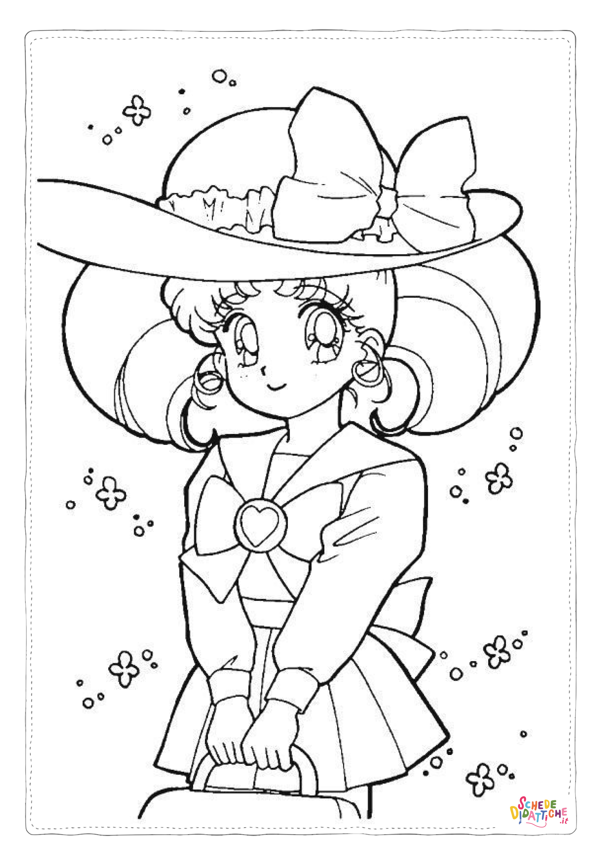 Disegno di Sailor Moon da stampare e colorare 53