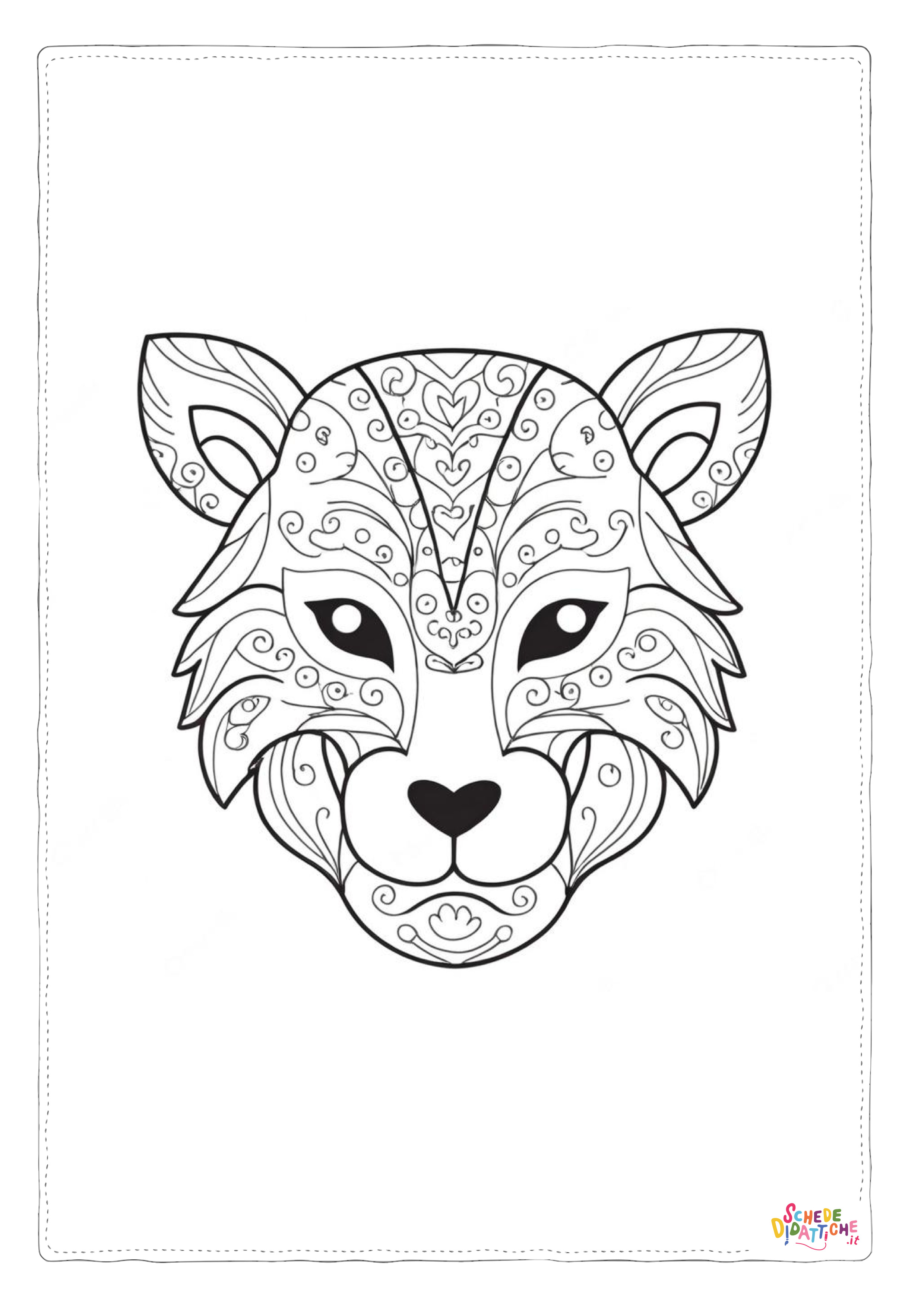 Disegno "Maschera 33" Maschera 33