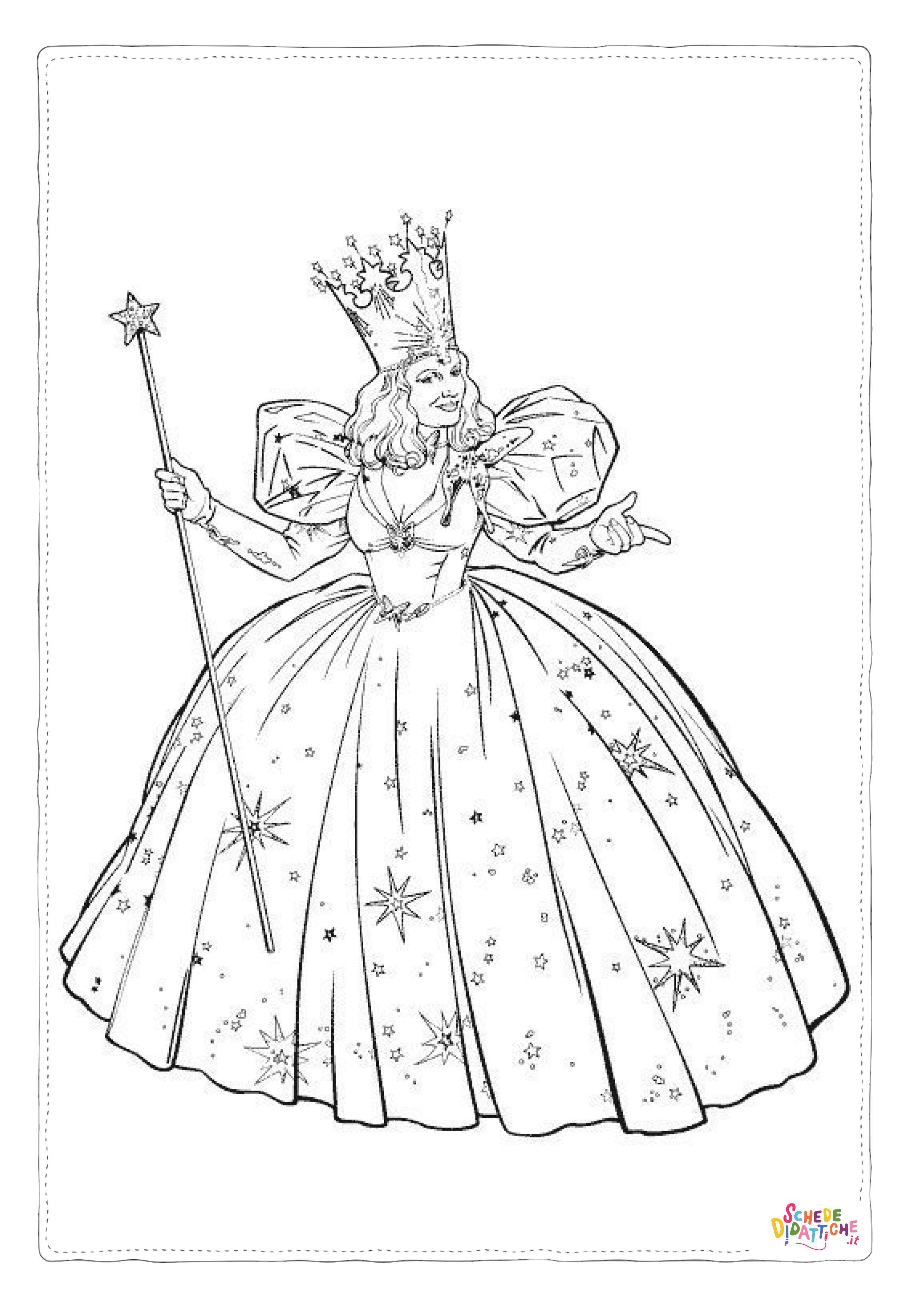 Disegno "Disegno di Il Mago di Oz da stampare e colorare 2" Disegno di Il Mago di Oz da stampare e colorare 2