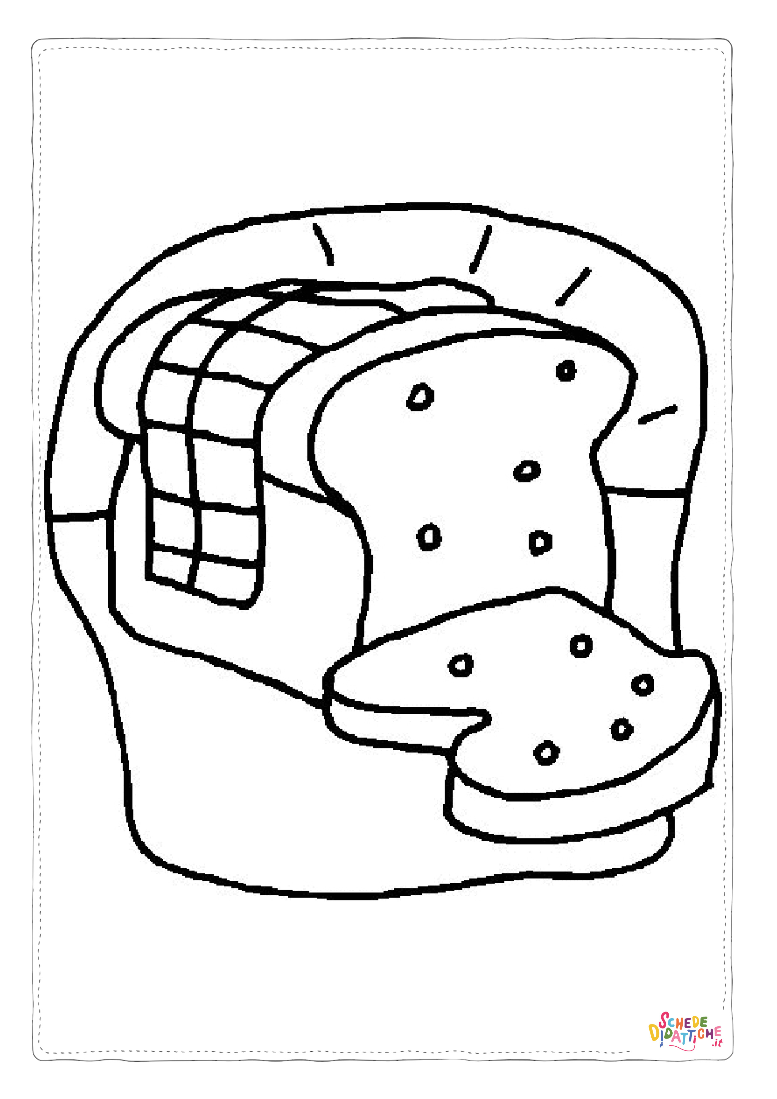 Disegno "Disegno di colazione da stampare e colorare 51" Disegno di colazione da stampare e colorare 51