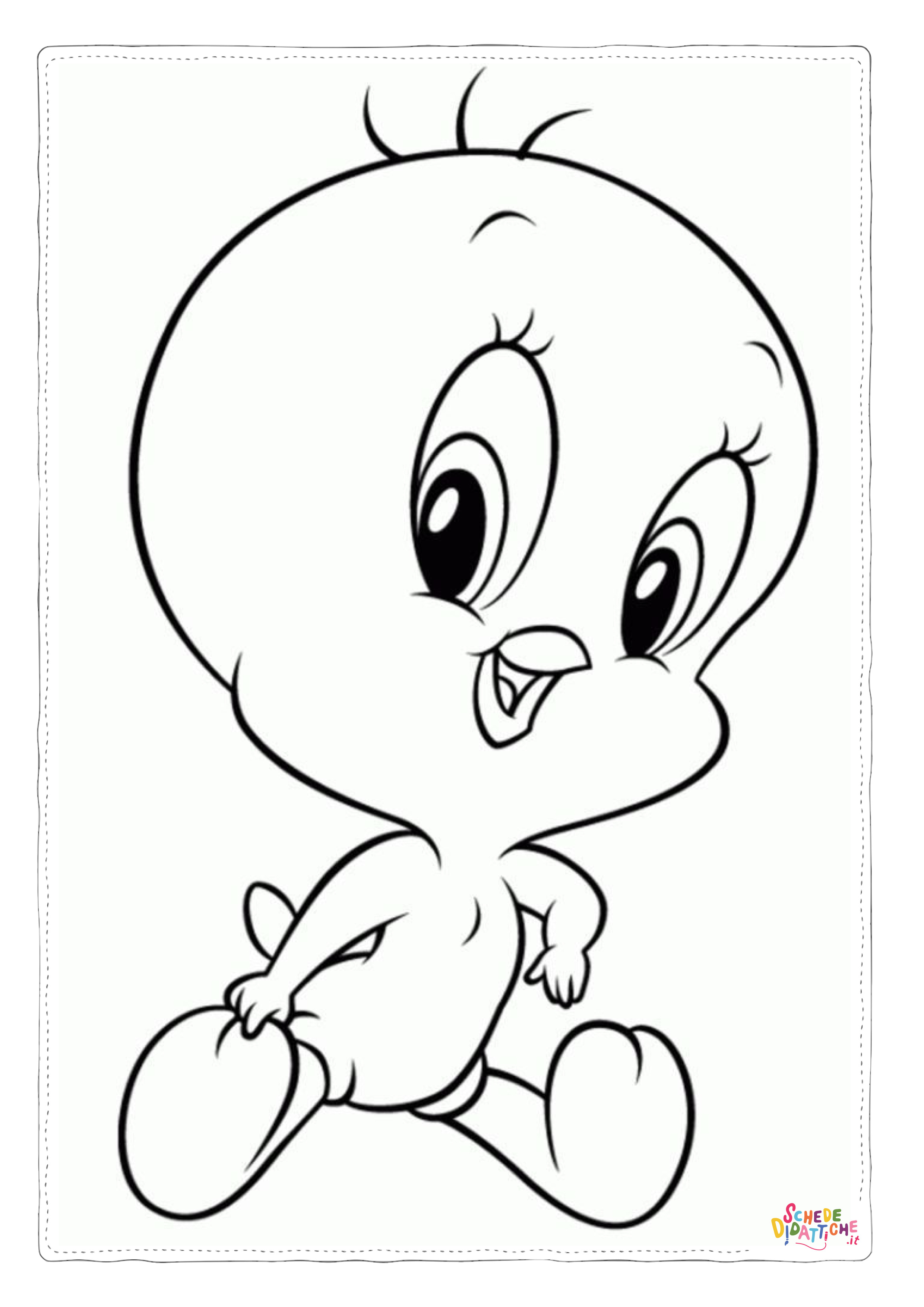 Disegno "Disegno di Titty da stampare e colorare 47" Disegno di Titty da stampare e colorare 47