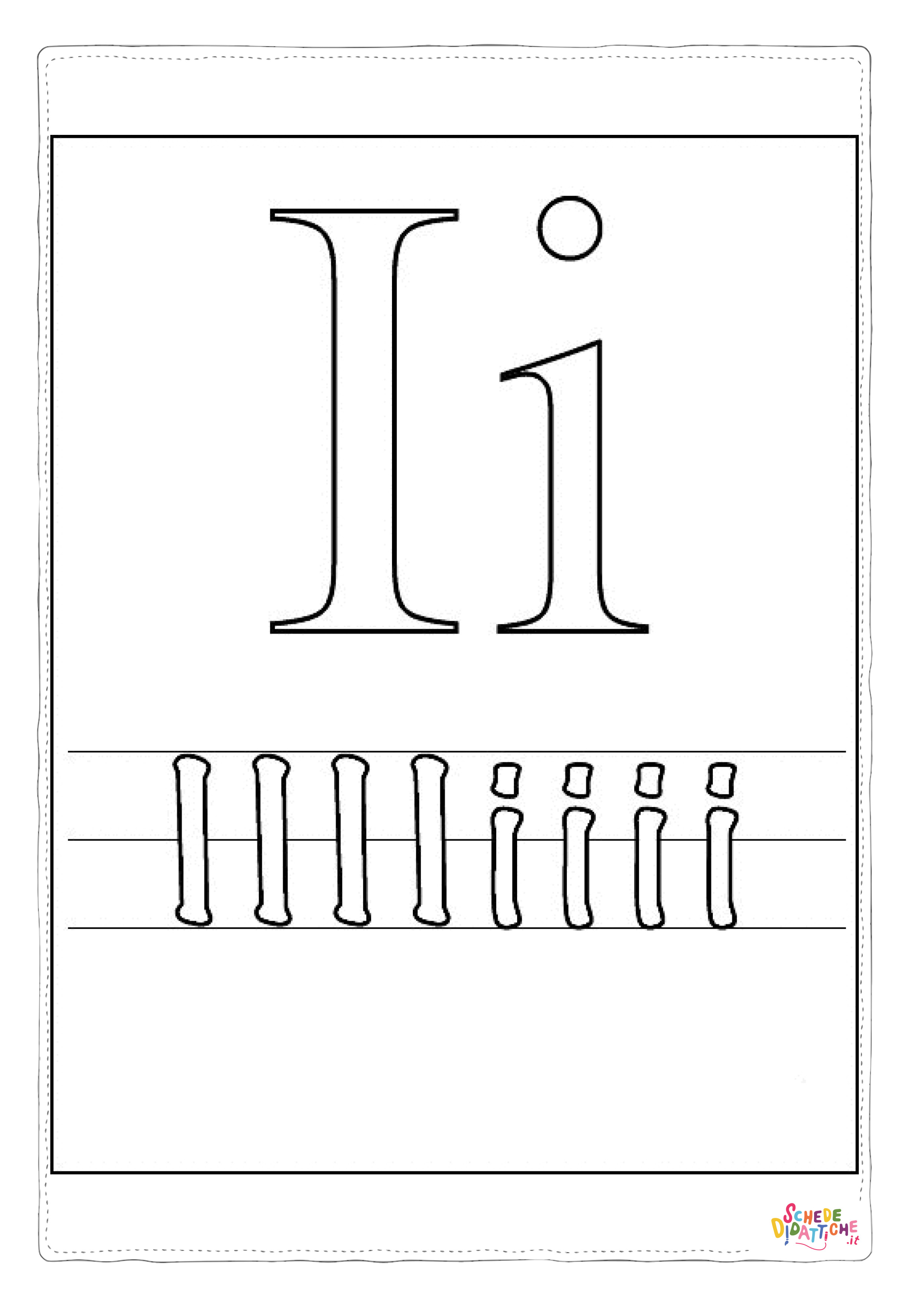 Disegno "Disegno di lettera dell'alfabeto da stampare e colorare 216" Disegno di lettera dell'alfabeto da stampare e colorare 216