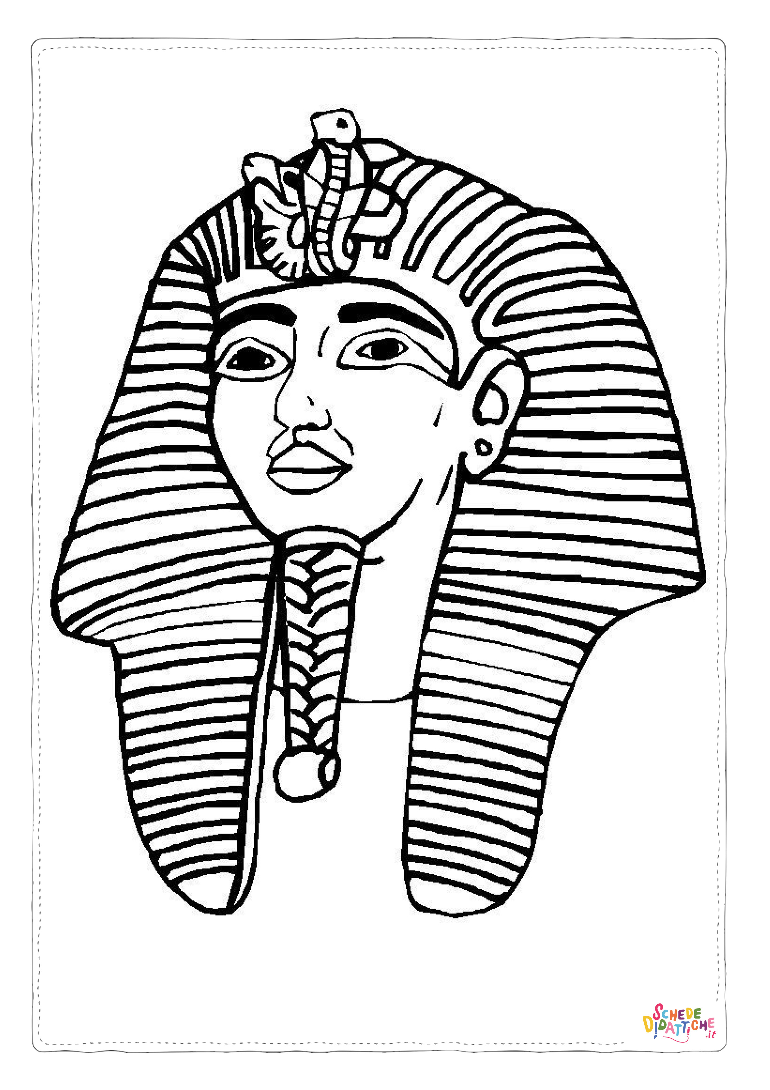 Disegno "Disegno di Impero Egizio da stampare e colorare 56" Disegno di Impero Egizio da stampare e colorare 56
