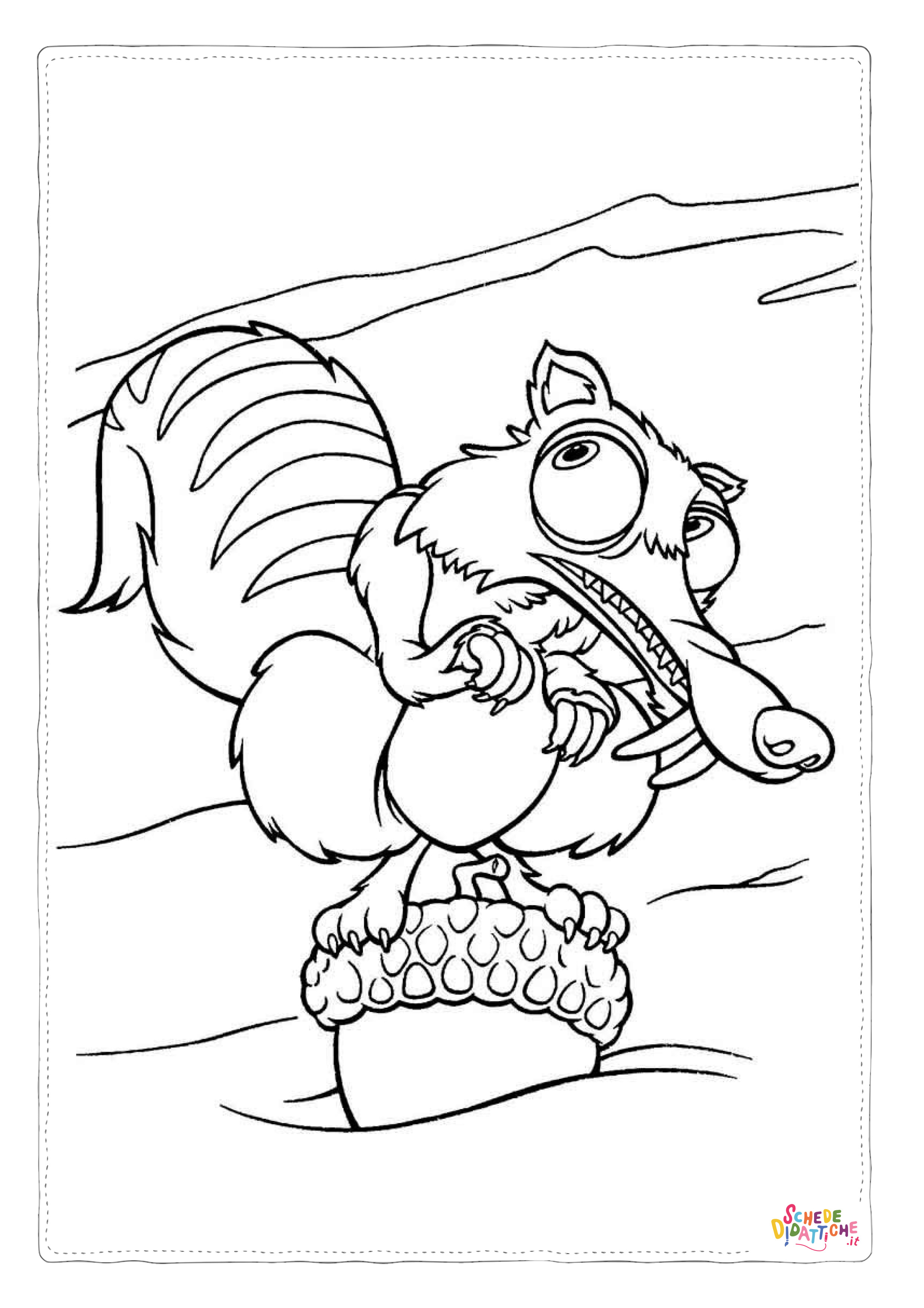 Disegno "L'era glaciale 8" L'era glaciale 8