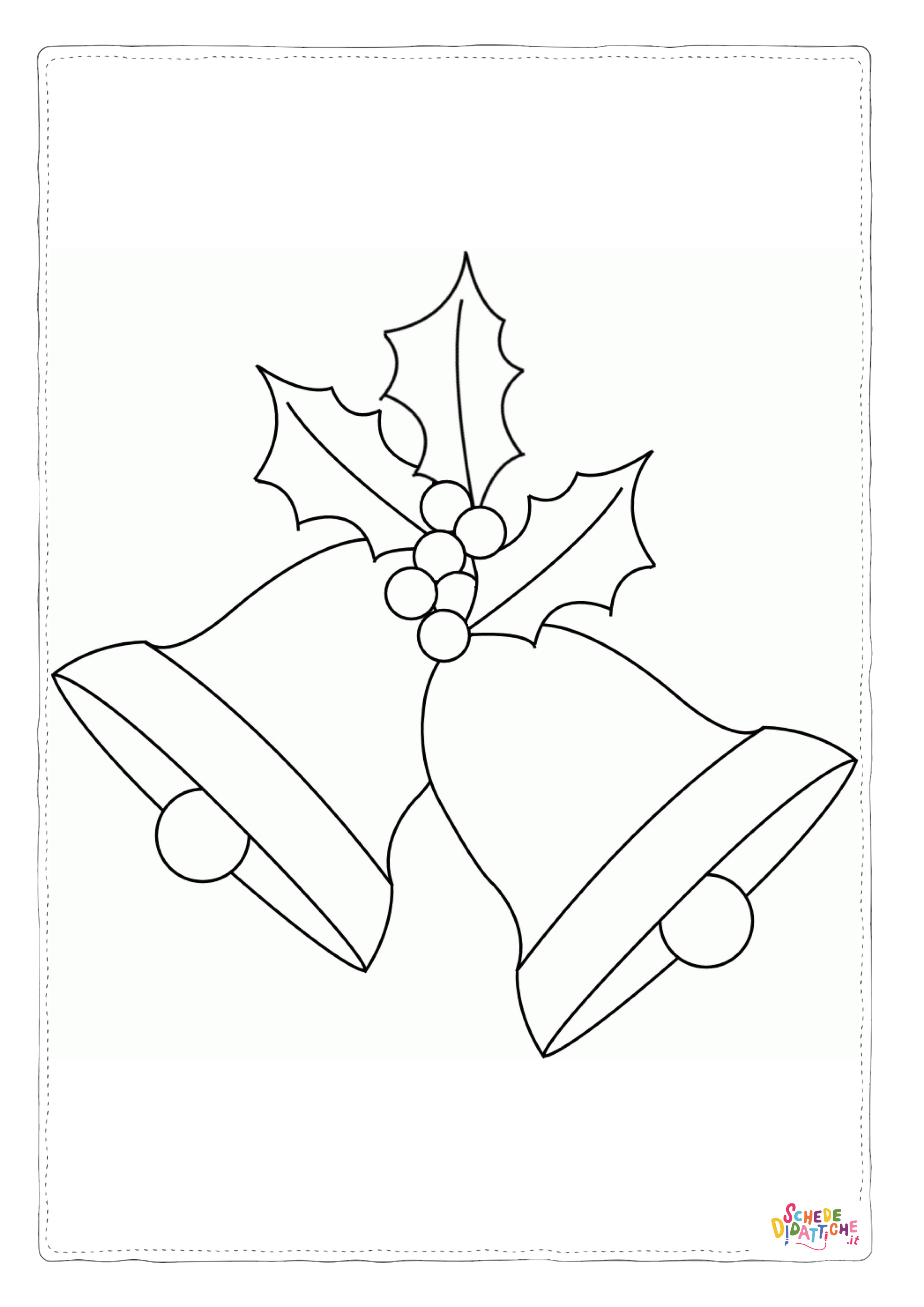 Disegno "Disegno di campanella da stampare e colorare" Disegno di campanella da stampare e colorare