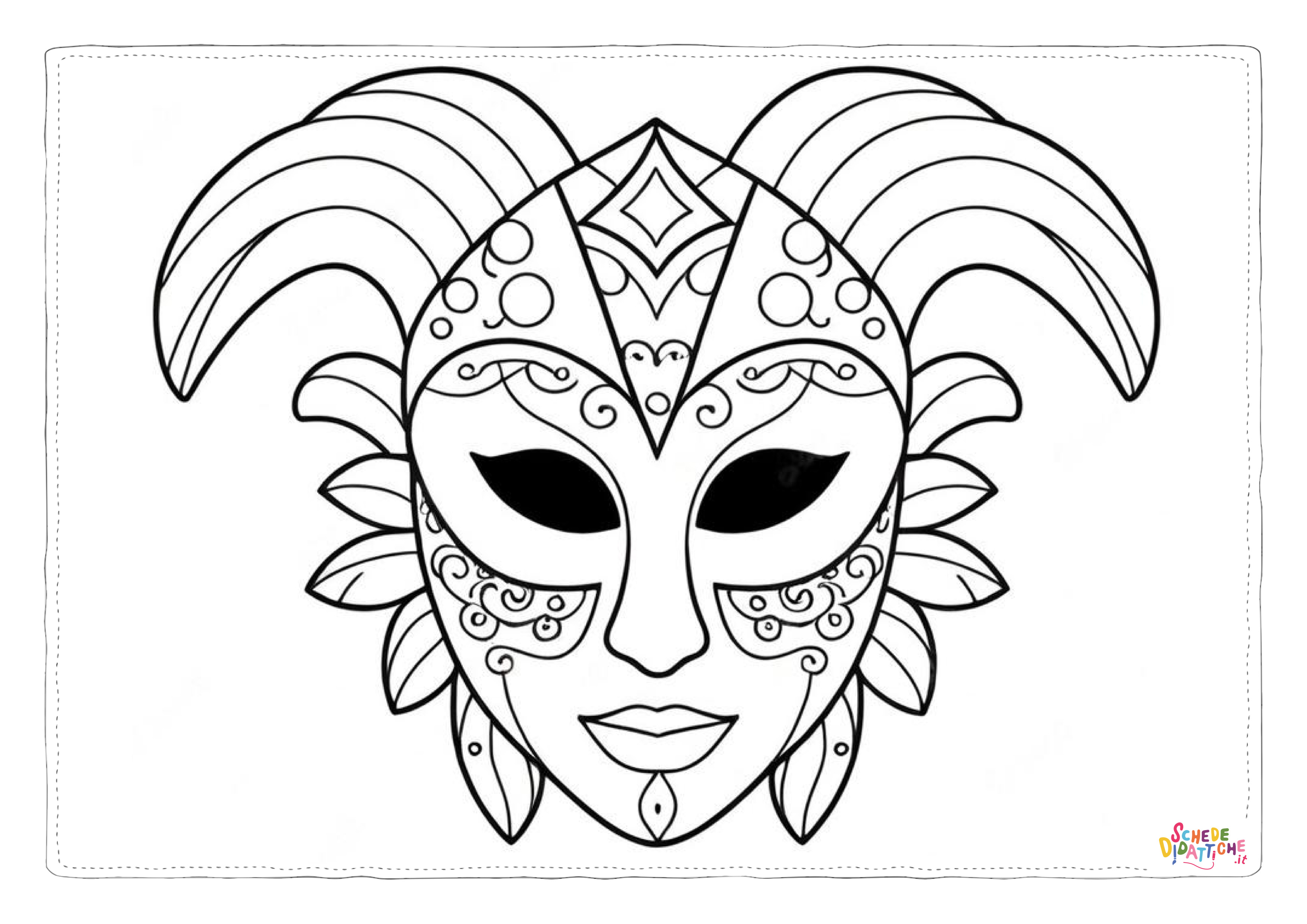 Disegno "Maschera 48" Maschera 48