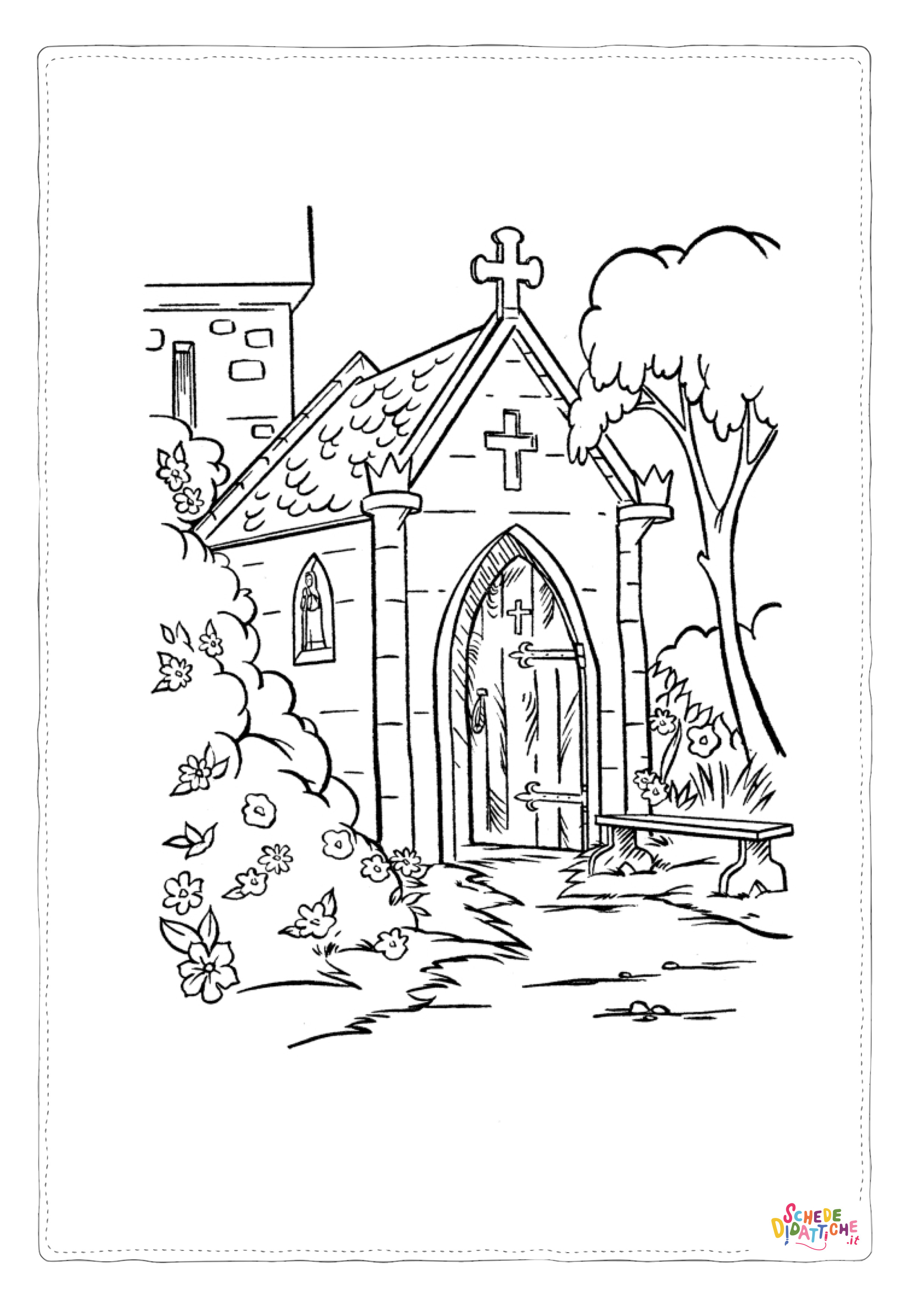 Disegno "Disegno di Cristianesimo da stampare e colorare 284" Disegno di Cristianesimo da stampare e colorare 284