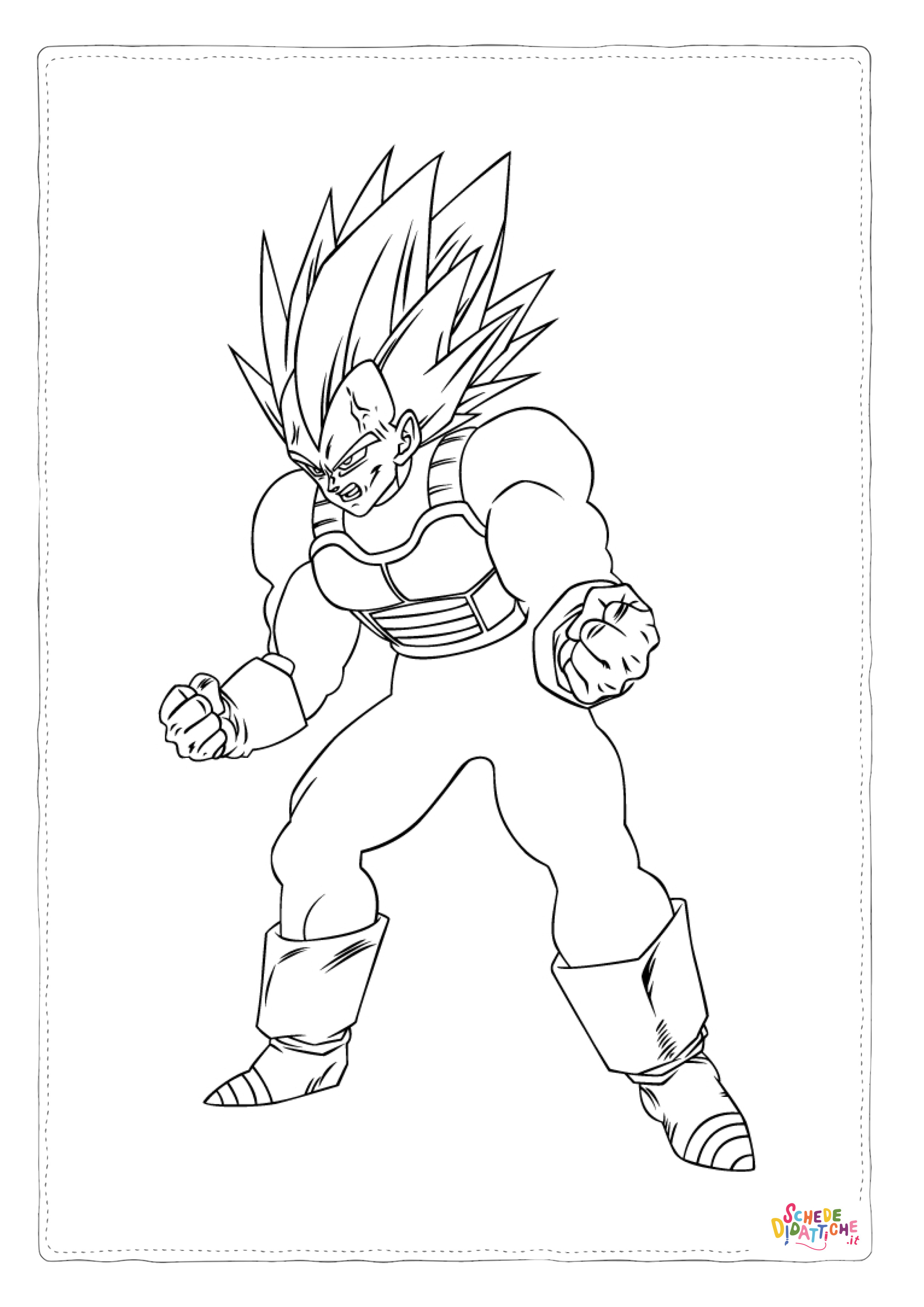 Disegno "Disegno di Dragon Ball da stampare e colorare 165" Disegno di Dragon Ball da stampare e colorare 165