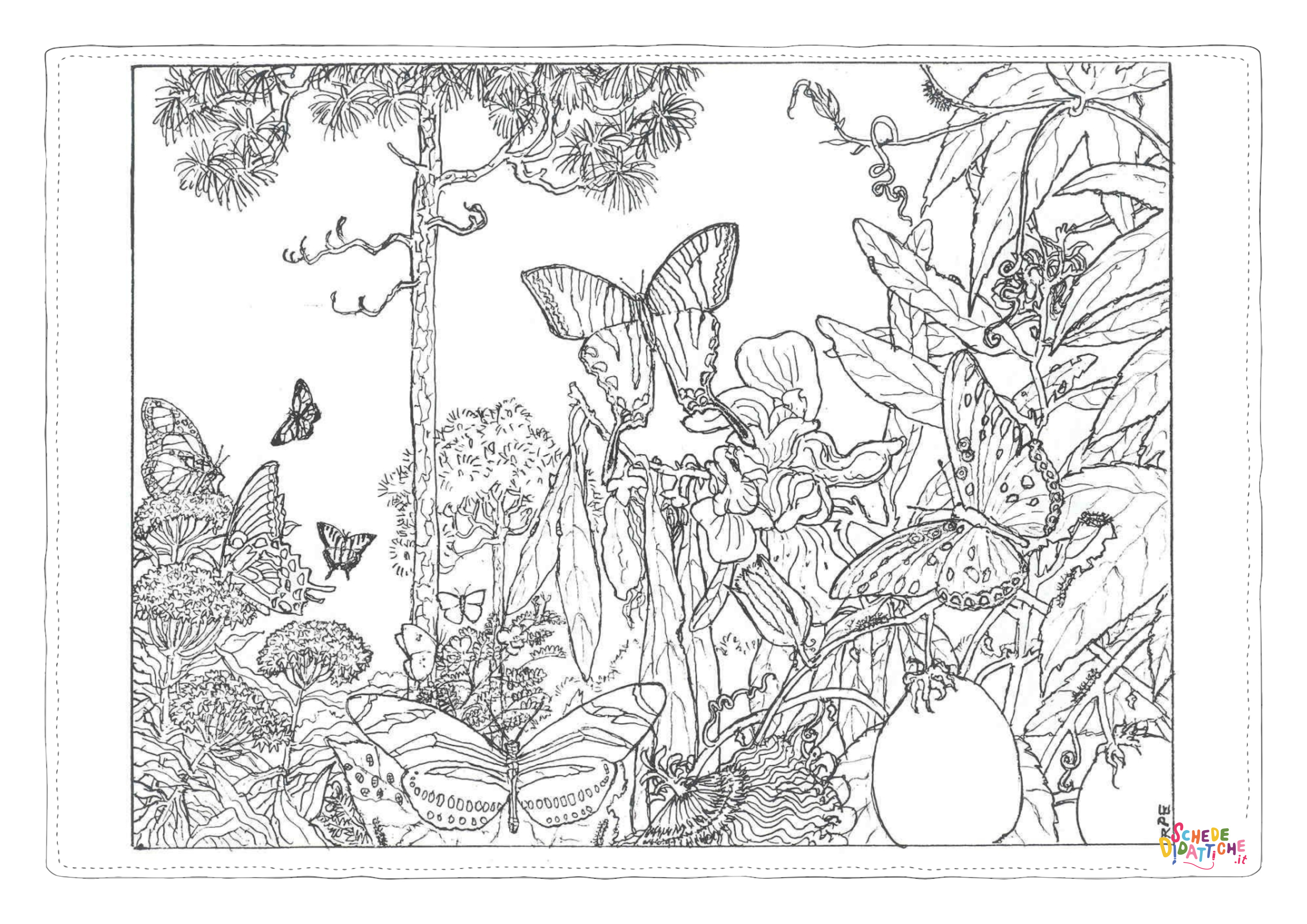 Disegno "Disegno di mandala da stampare e colorare 876" Disegno di mandala da stampare e colorare 876