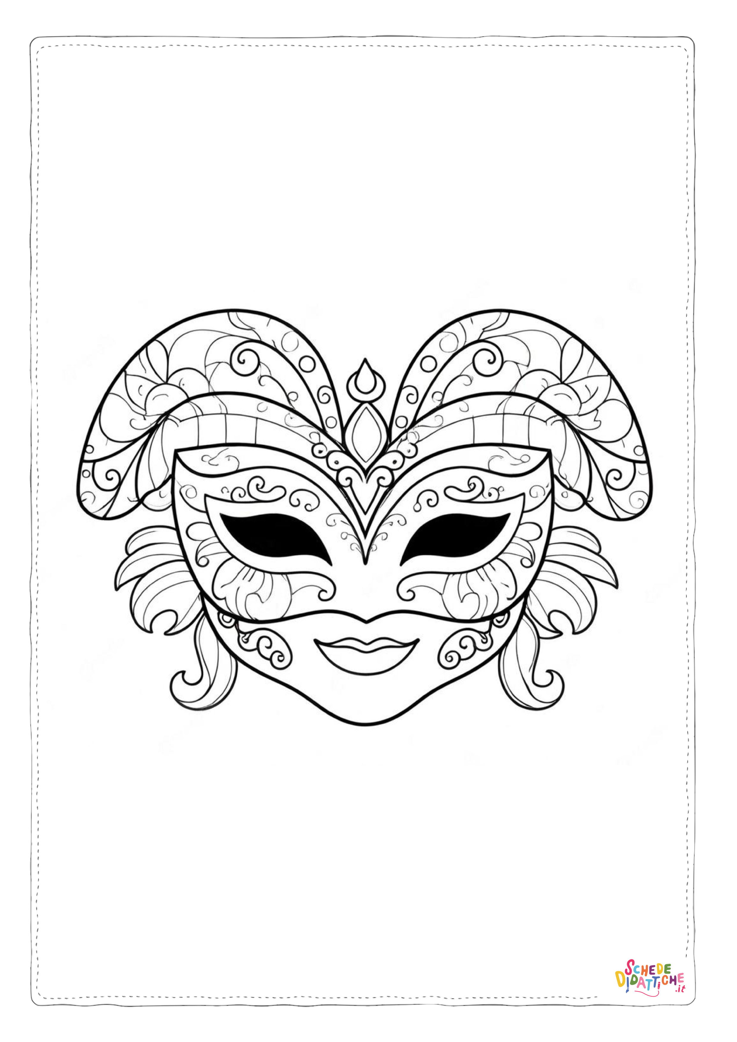 Disegno "Maschera 61" Maschera 61