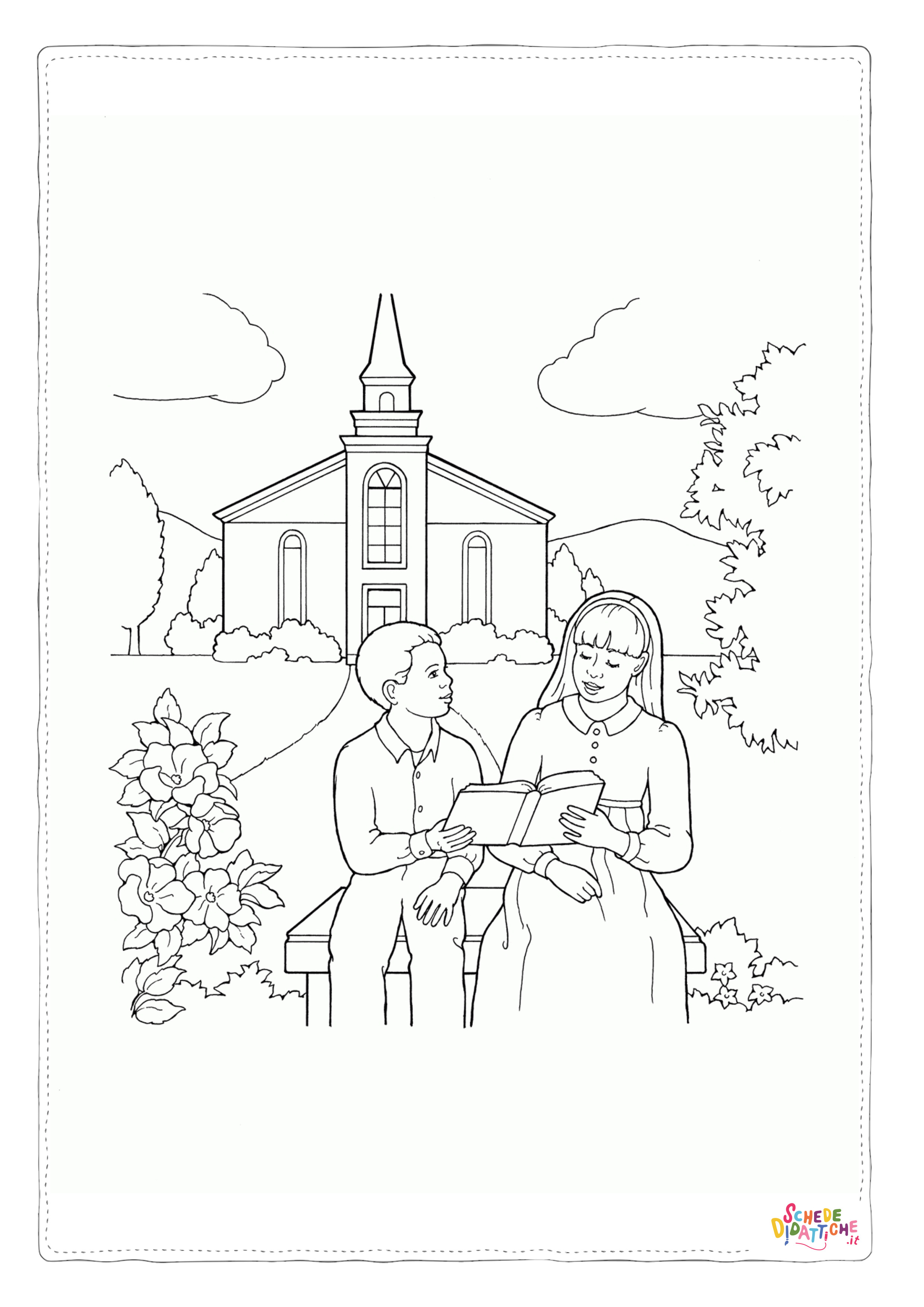 Disegno "Disegno di Cristianesimo da stampare e colorare 227" Disegno di Cristianesimo da stampare e colorare 227