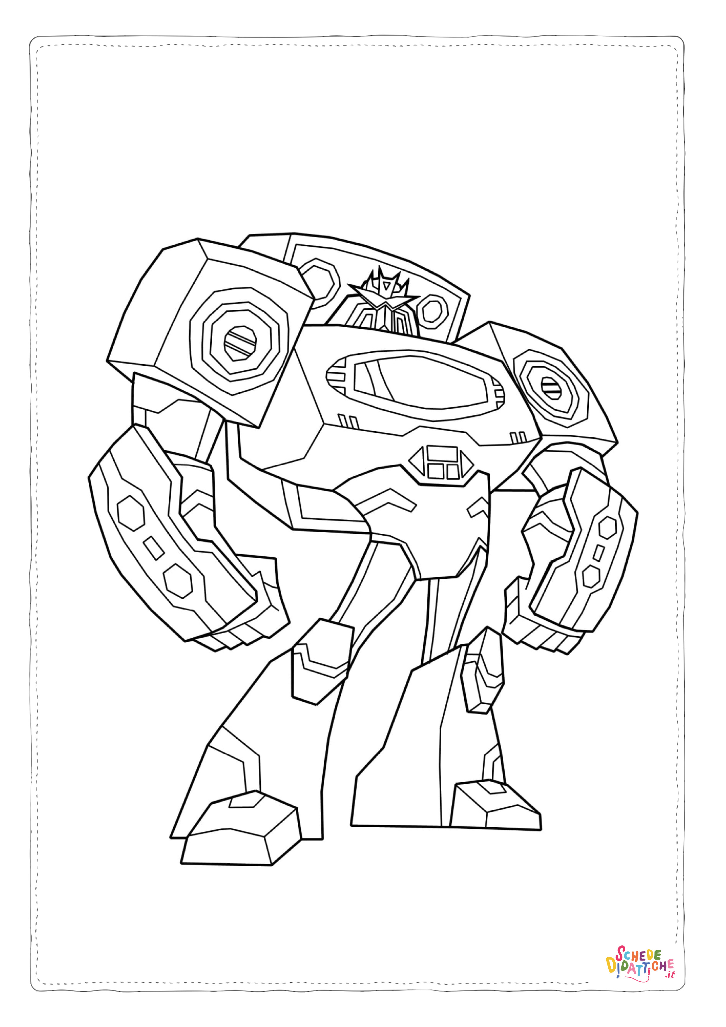 Disegno "Disegno di Transformers da stampare e colorare 61" Disegno di Transformers da stampare e colorare 61