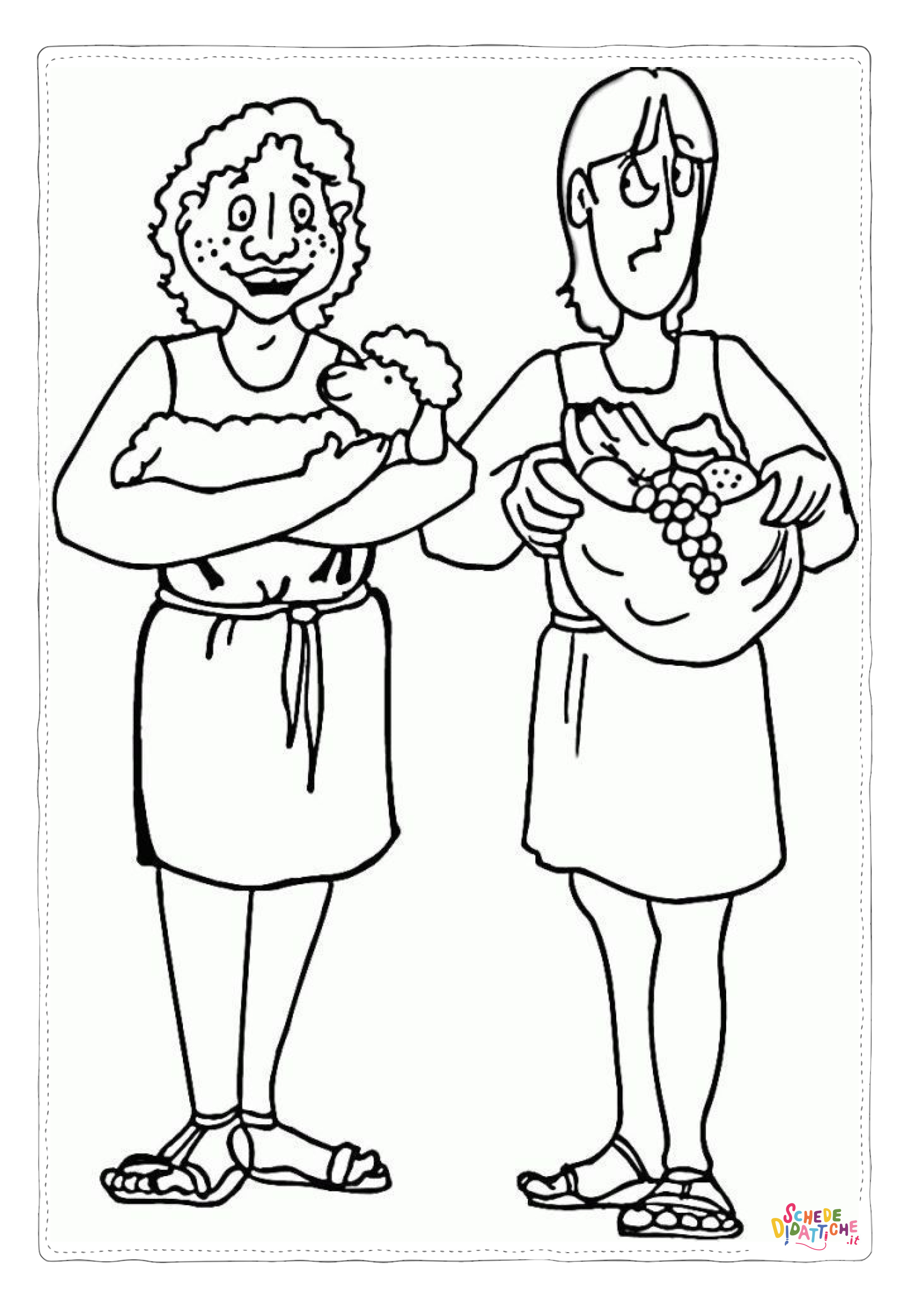 Disegno "Disegno di infermiere da stampare e colorare 22" Disegno di infermiere da stampare e colorare 22