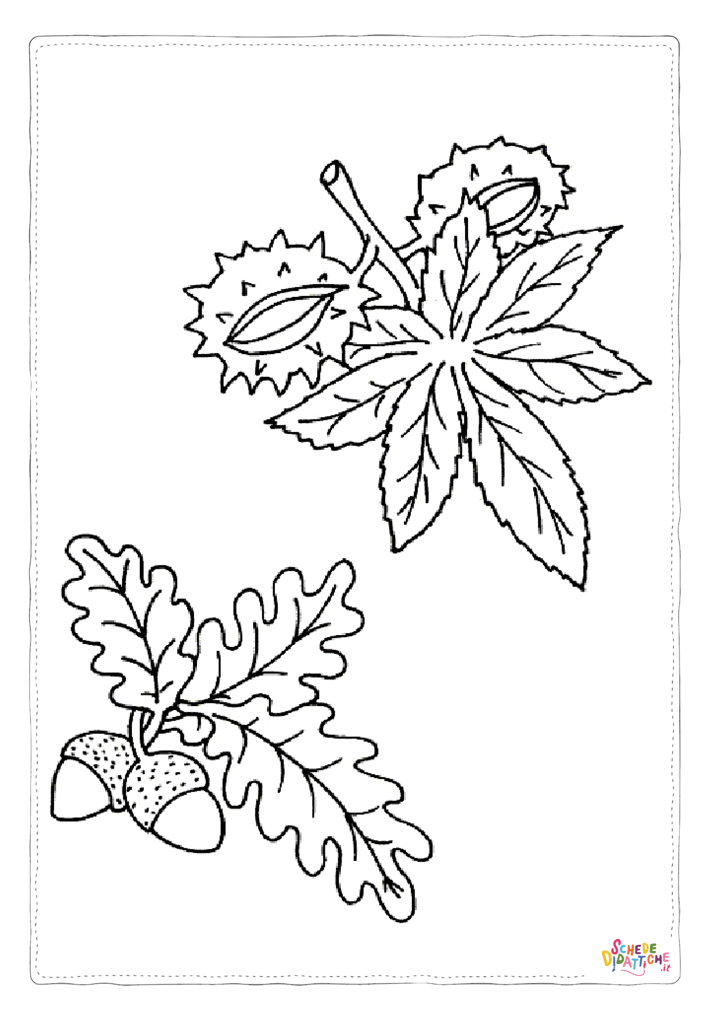 Disegno "Disegno di foglia da stampare e colorare 114" Disegno di foglia da stampare e colorare 114