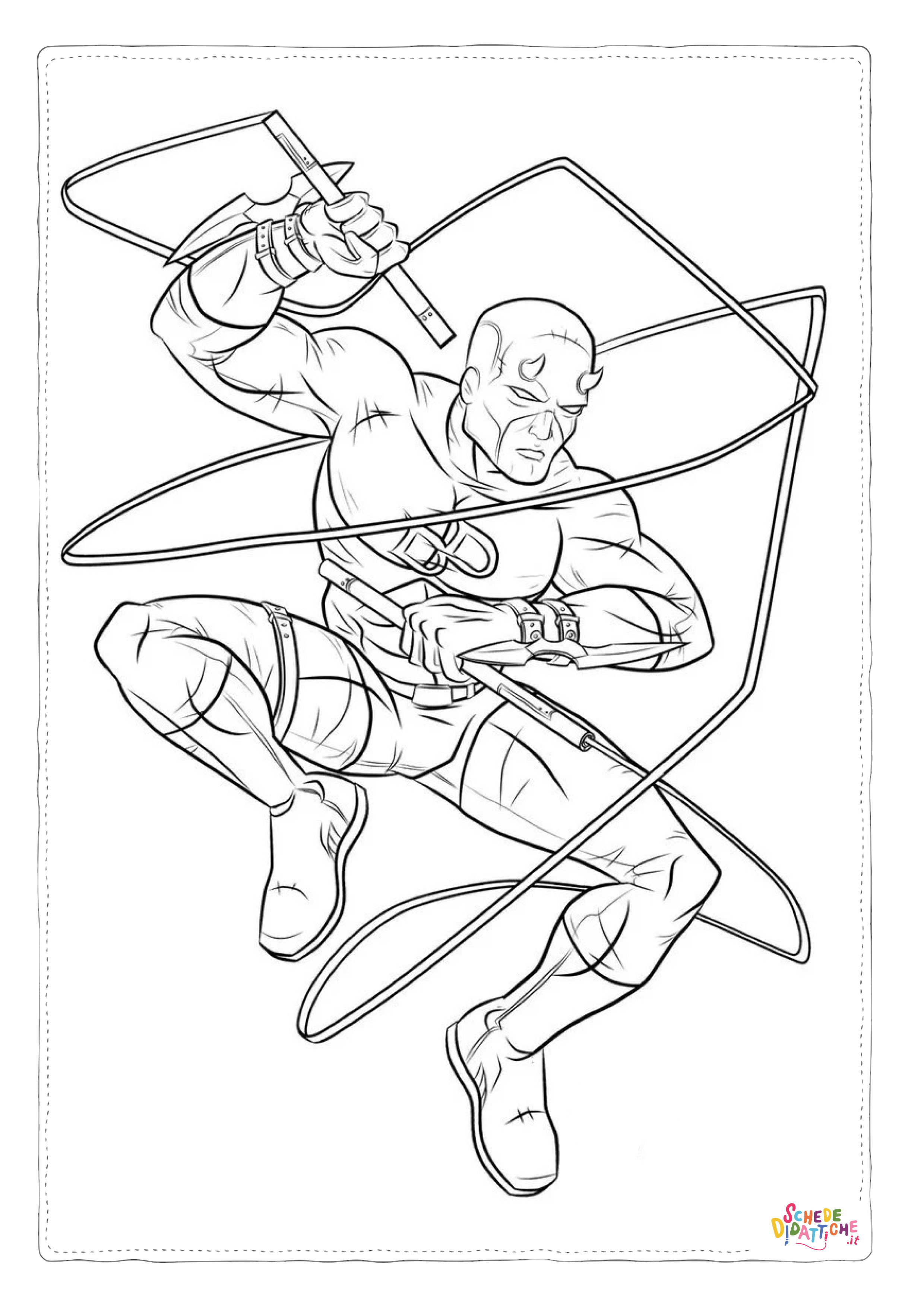 Disegno "Daredevil 3" Daredevil 3