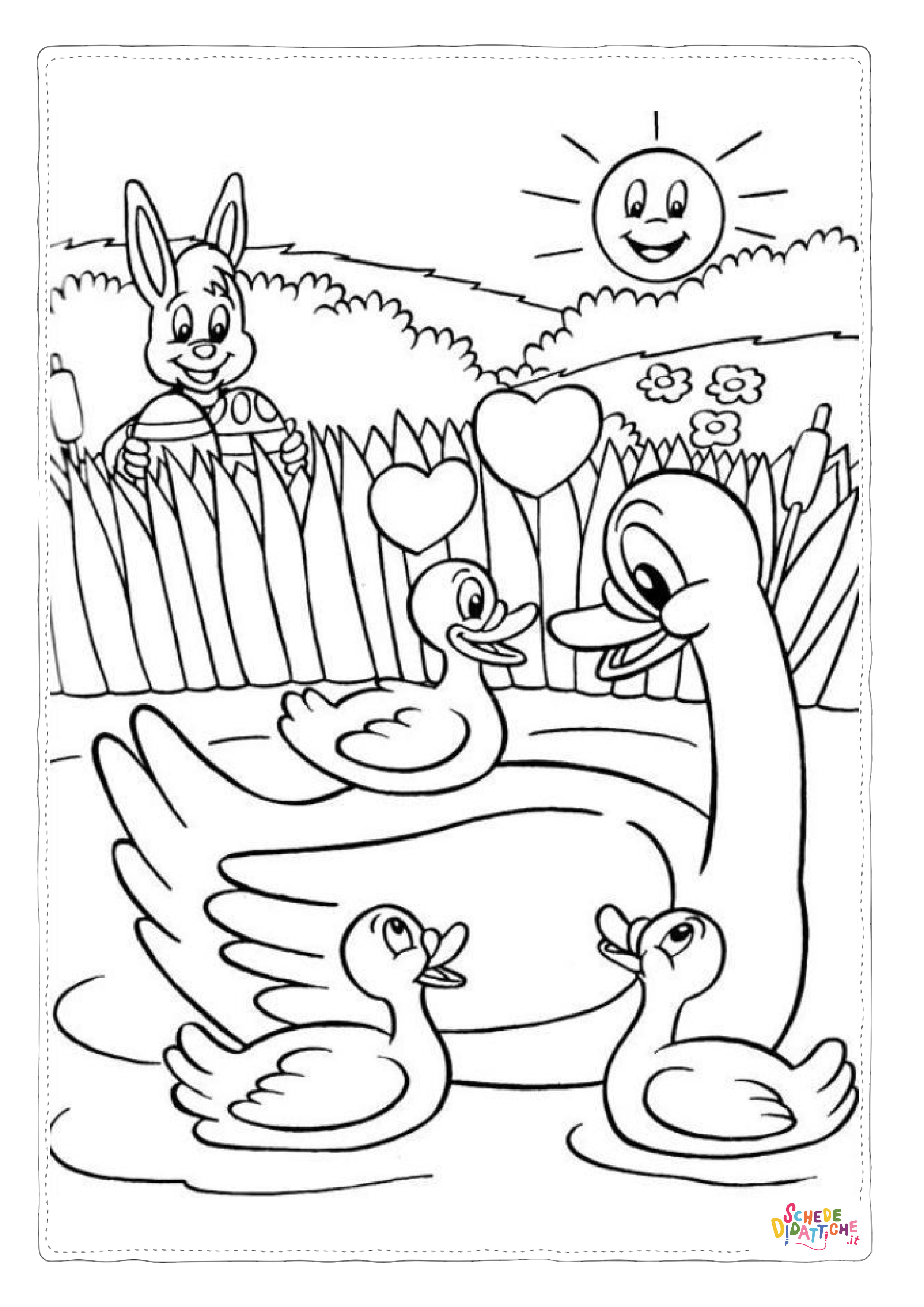 Disegno "Disegno di uovo di Pasqua da stampare e colorare 262" Disegno di uovo di Pasqua da stampare e colorare 262