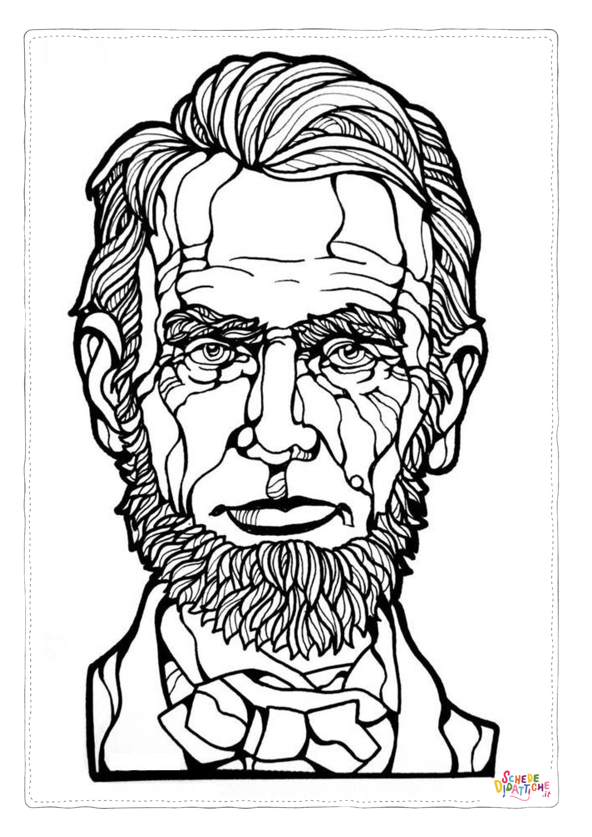 Disegno di persona famosa da stampare e colorare 57