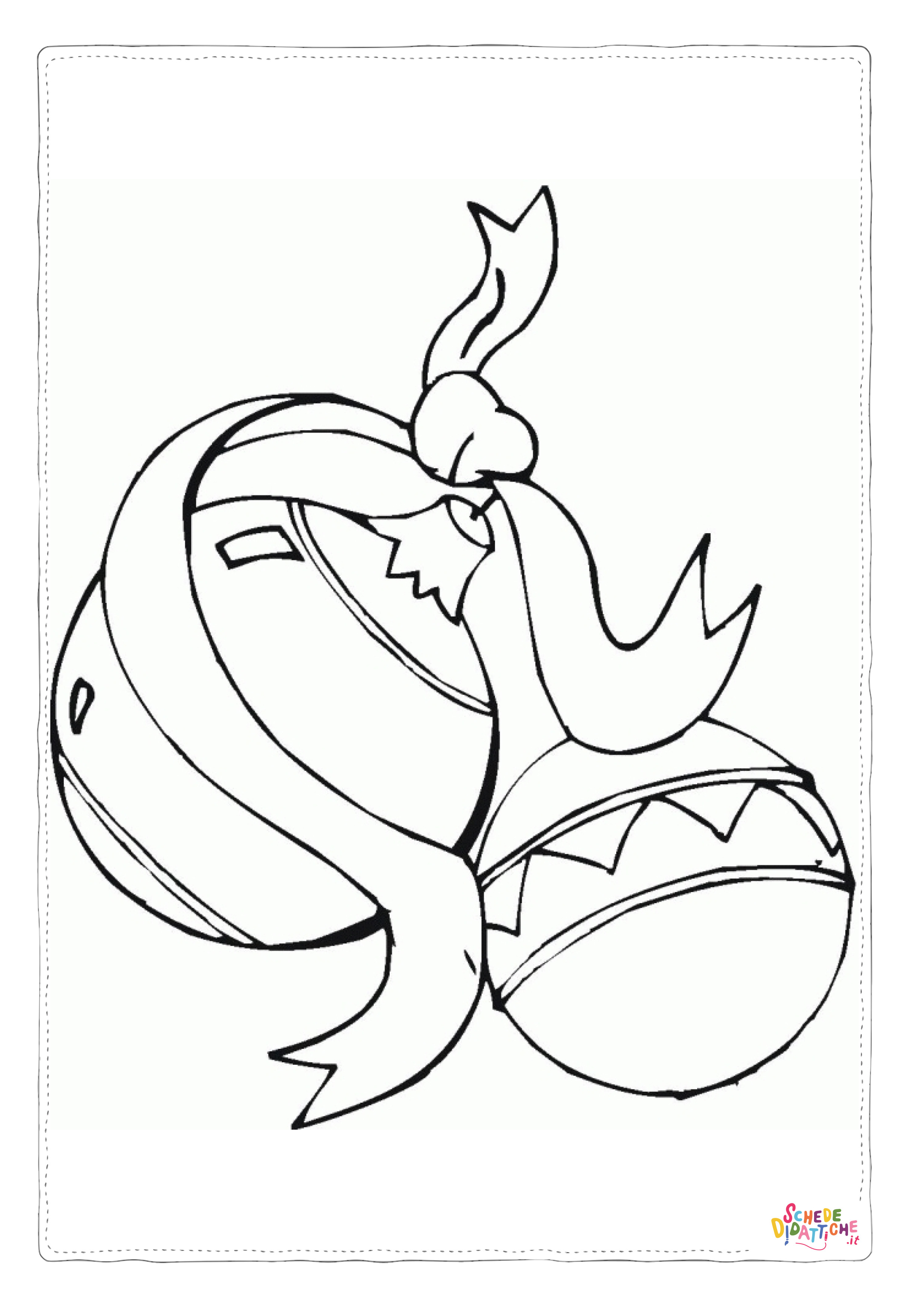 Disegno "Disegno di palla di Natale da stampare e colorare 20" Disegno di palla di Natale da stampare e colorare 20