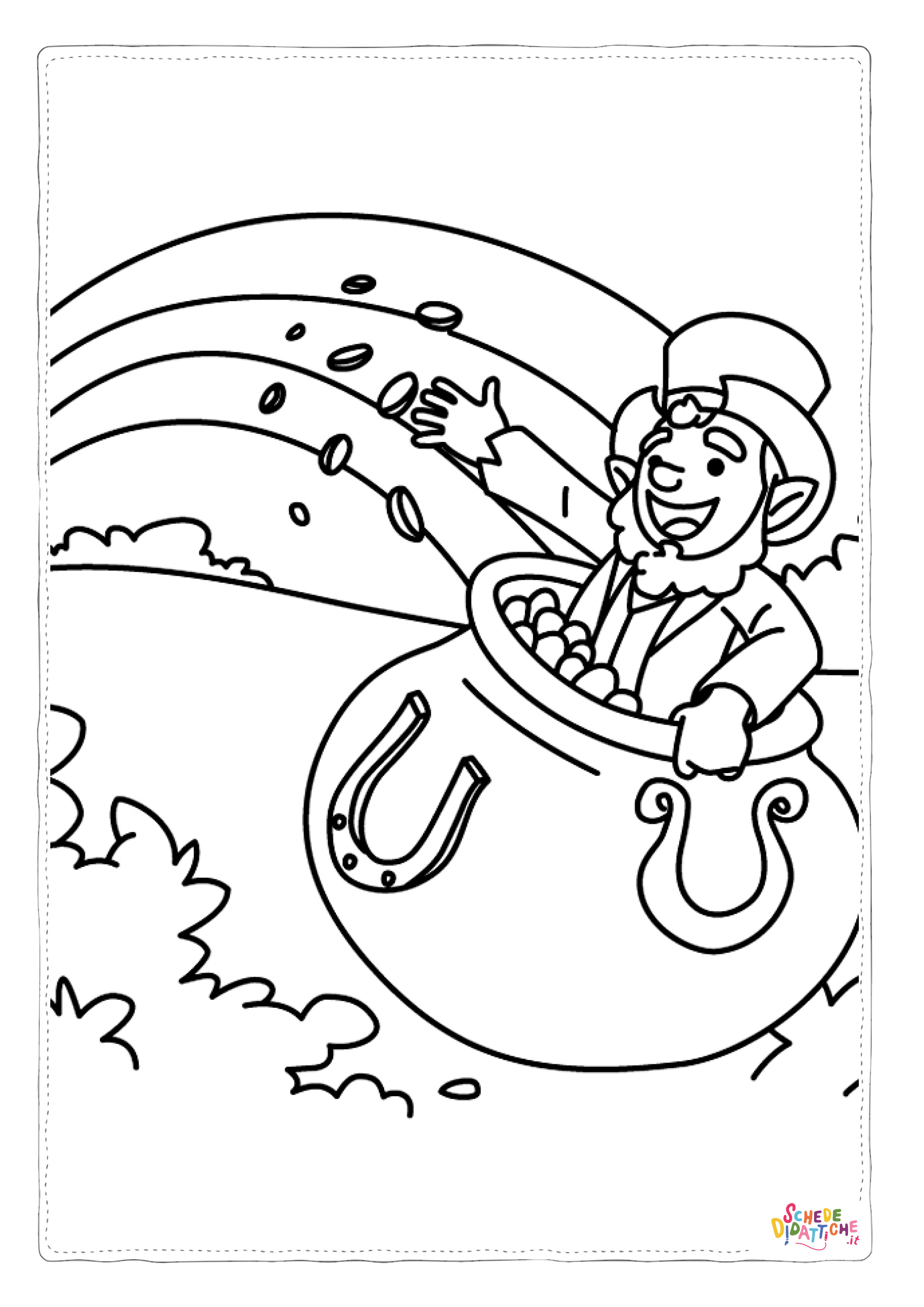 Disegno "Disegno di soldo da stampare e colorare 15" Disegno di soldo da stampare e colorare 15