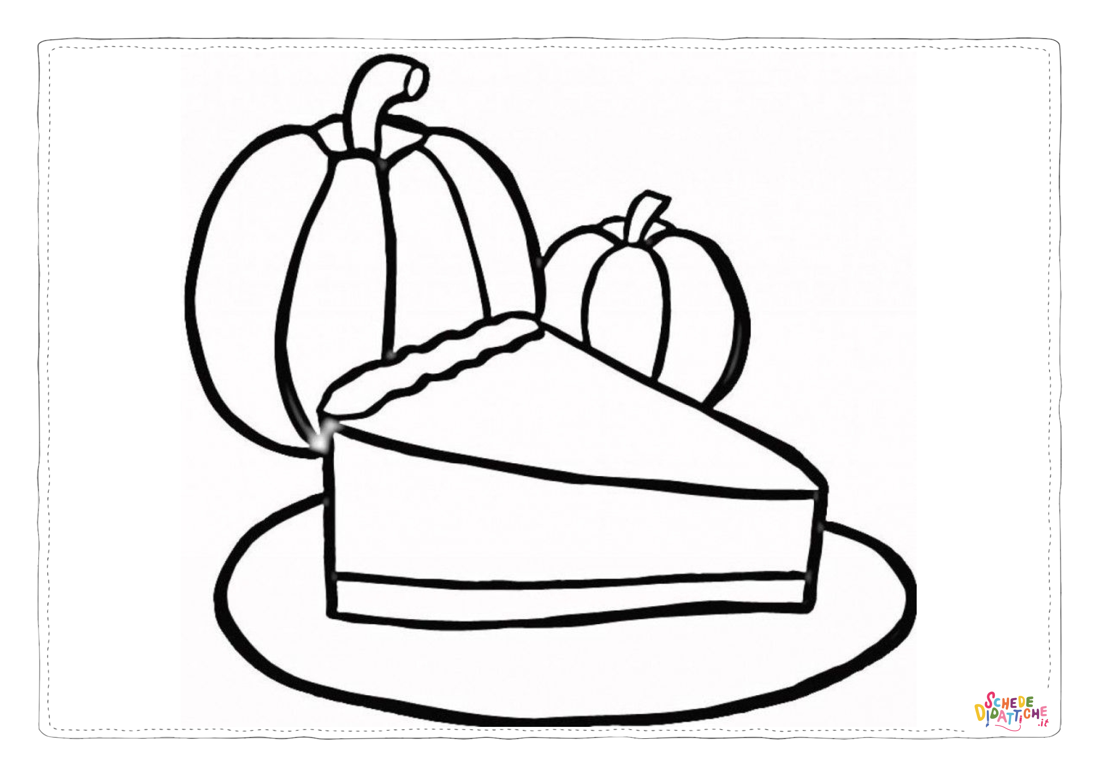 Disegno "Disegno di dolce da stampare e colorare 36" Disegno di dolce da stampare e colorare 36