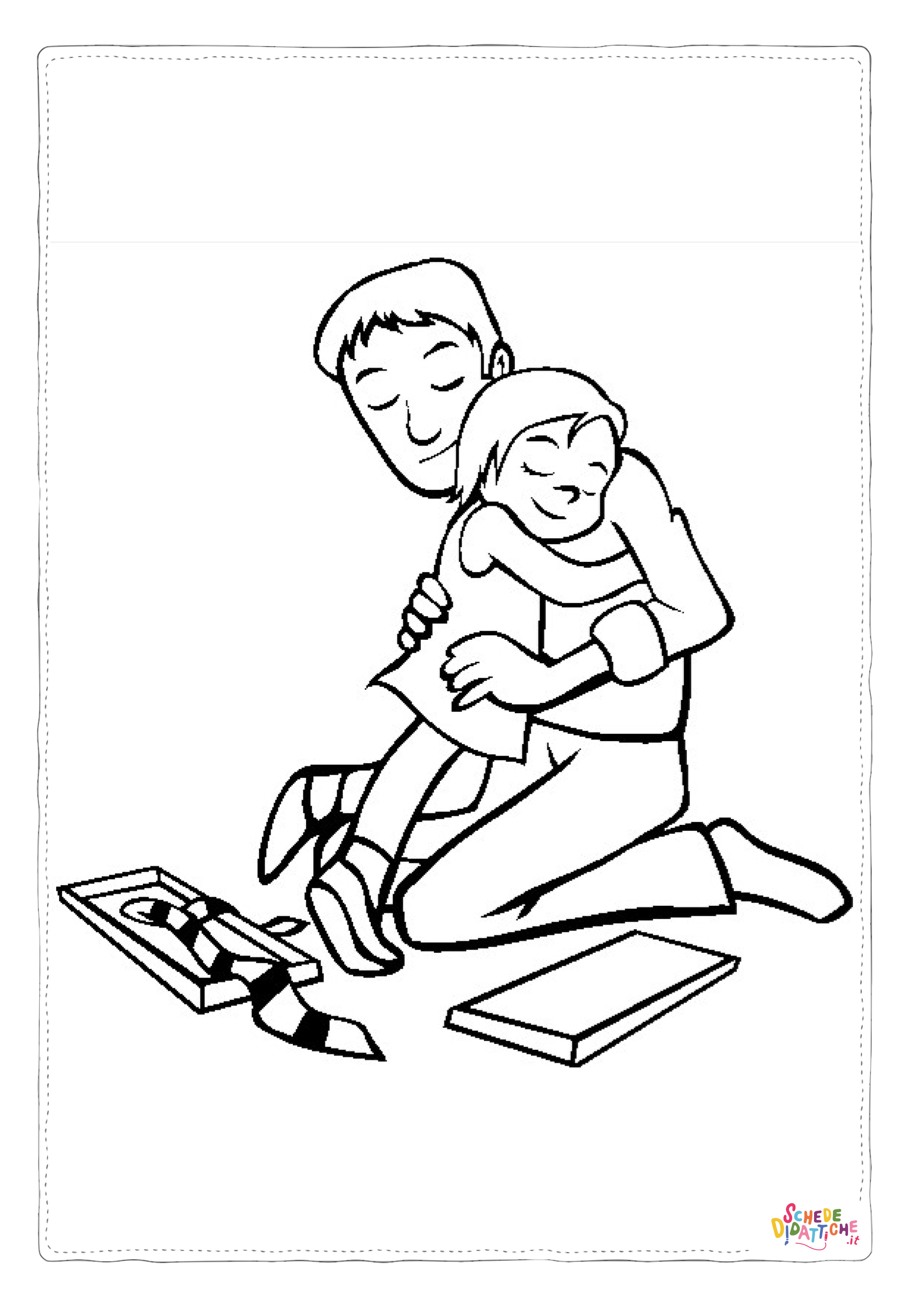 Disegno "Padri e figli 3" Padri e figli 3