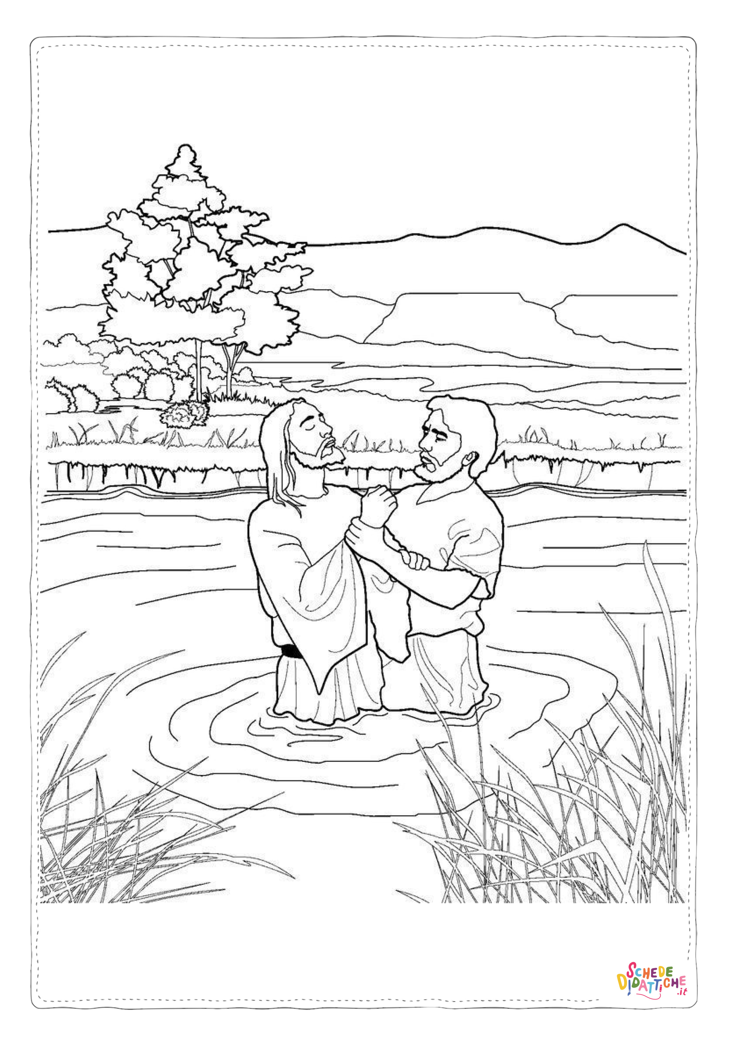 Disegno "Disegno di Cristianesimo da stampare e colorare 171" Disegno di Cristianesimo da stampare e colorare 171