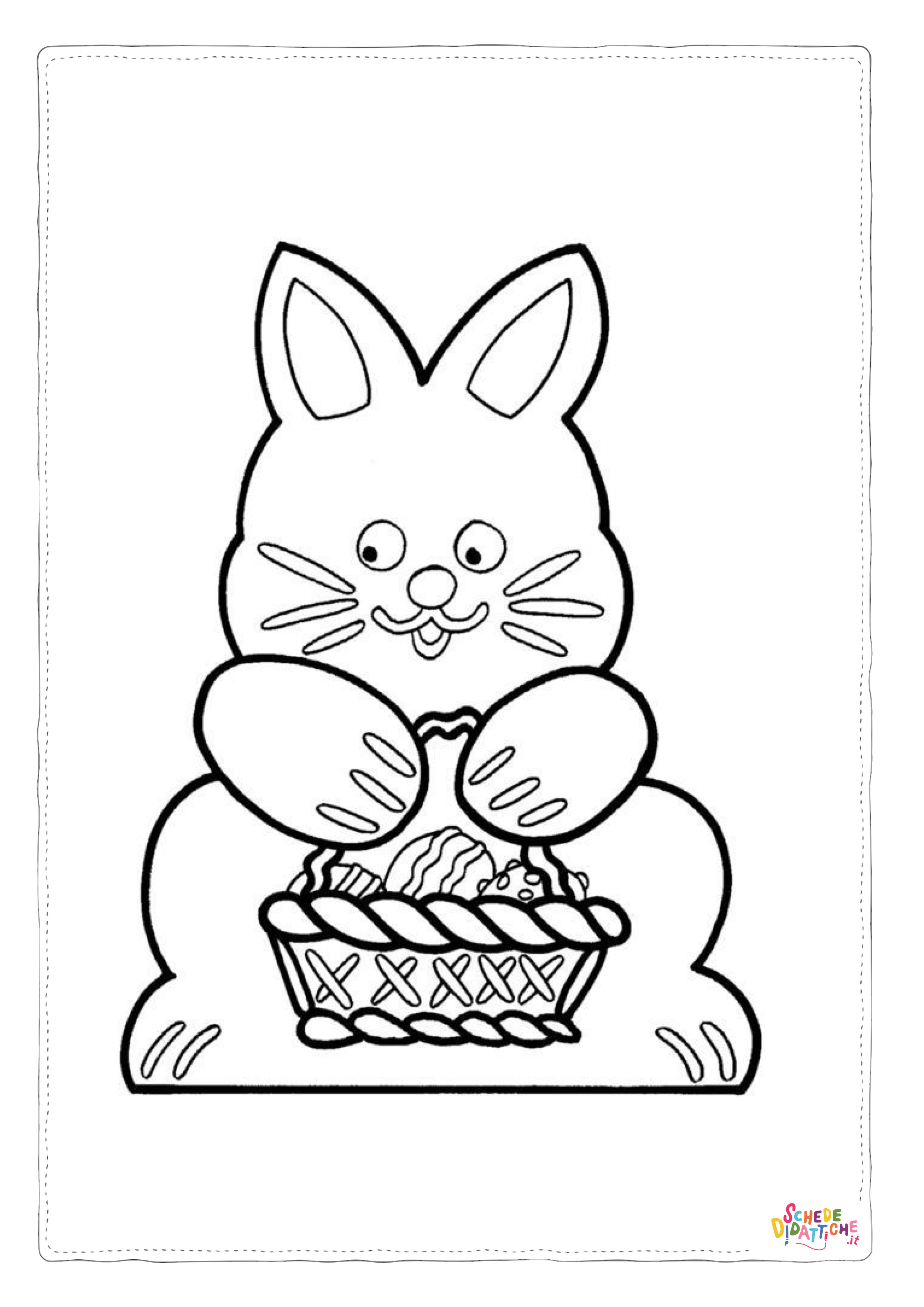 Disegno "Disegno di uovo di Pasqua da stampare e colorare 206" Disegno di uovo di Pasqua da stampare e colorare 206