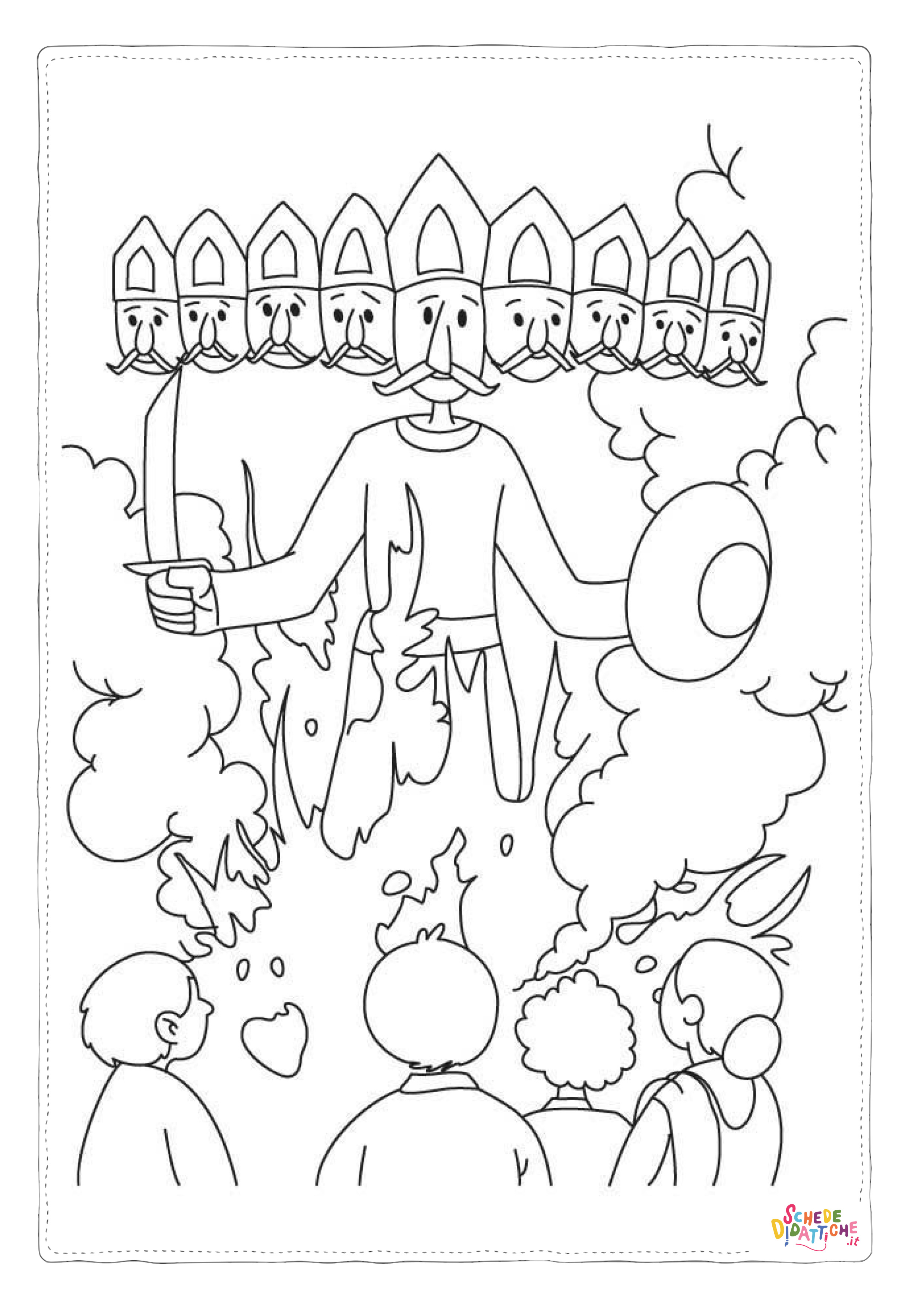 Disegno "Disegno di Cristianesimo da stampare e colorare 156" Disegno di Cristianesimo da stampare e colorare 156