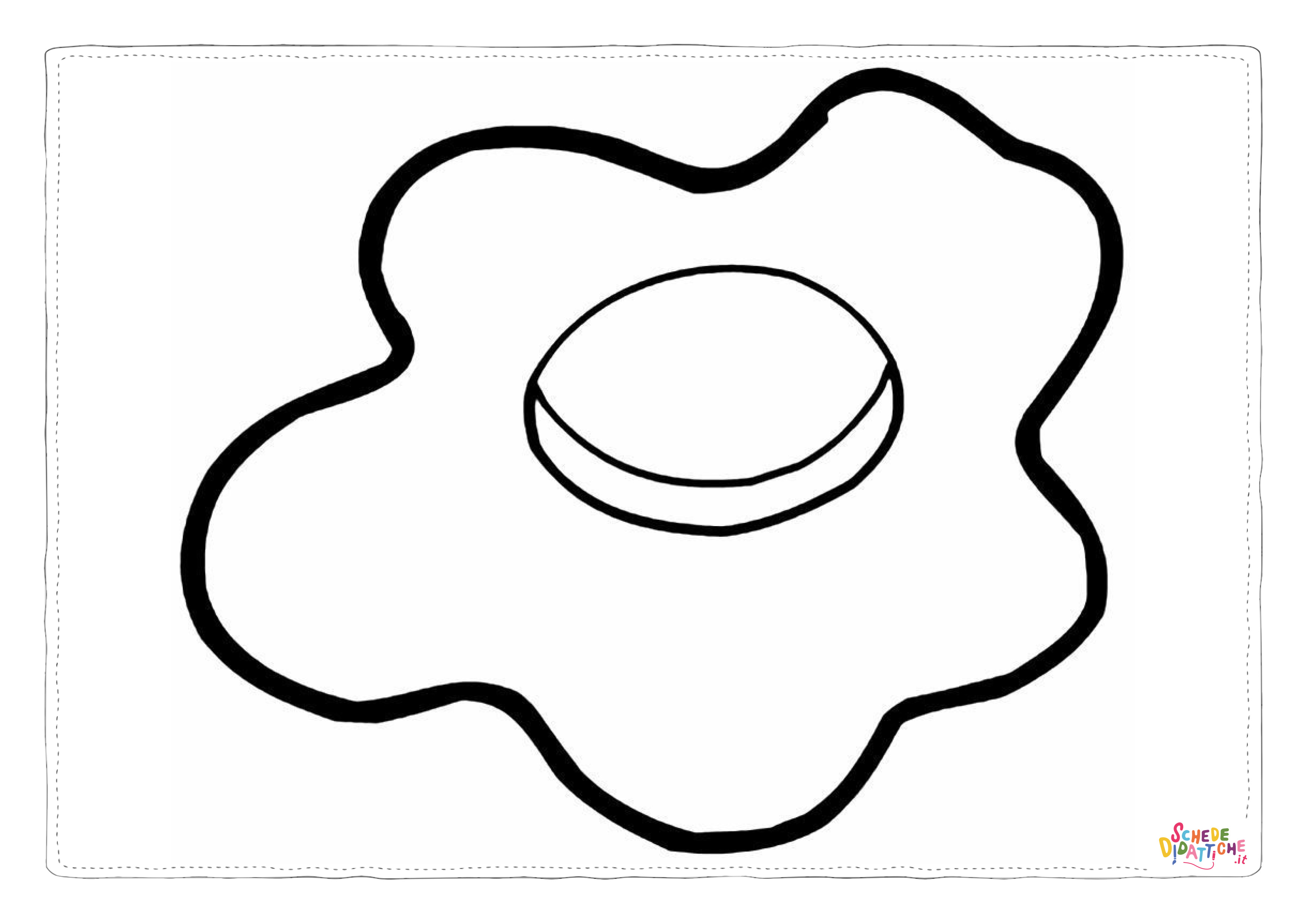Disegno "Disegno di cibo vario da stampare e colorare 18" Disegno di cibo vario da stampare e colorare 18