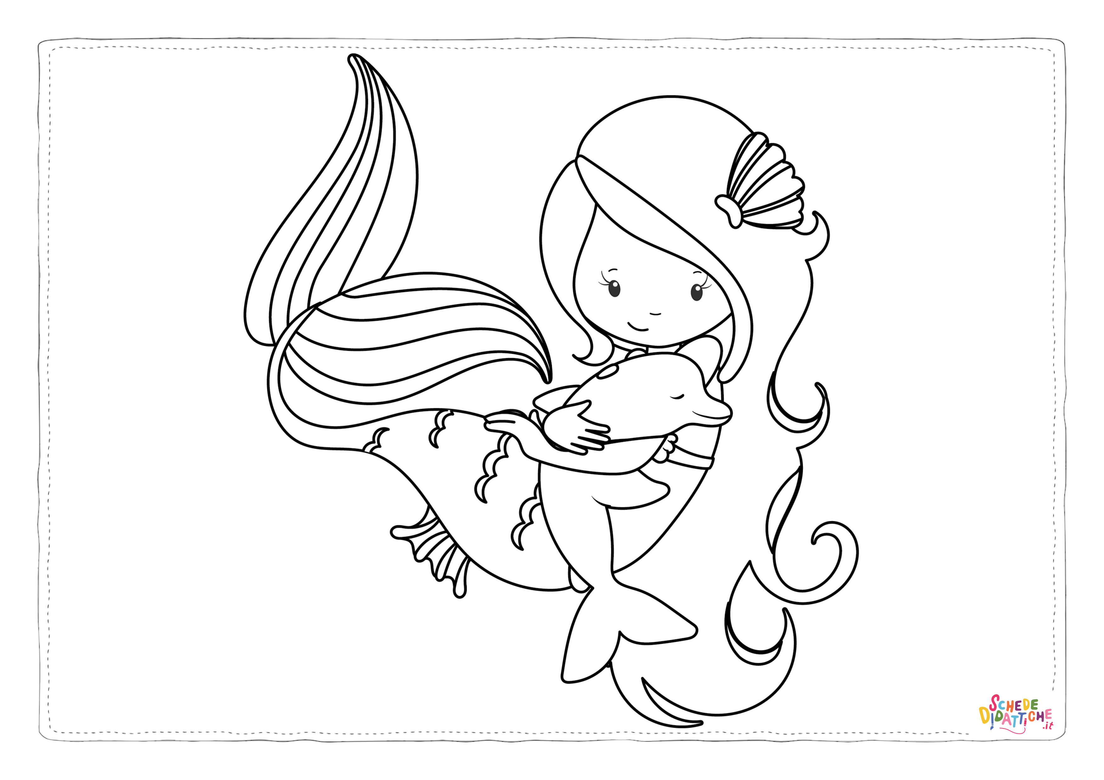 Disegno "MERMAIDS-13" MERMAIDS-13