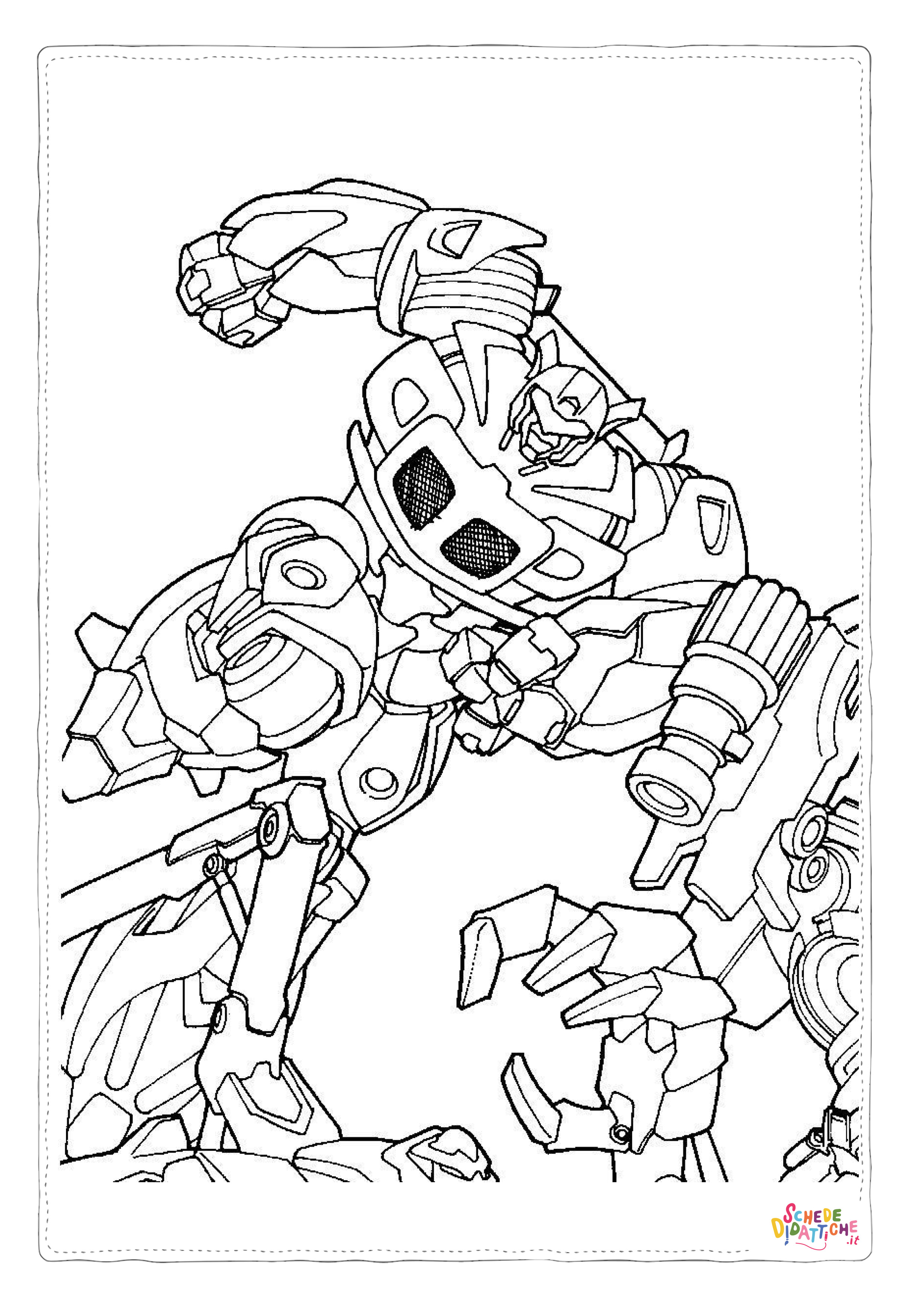 Disegno "Disegno di Transformers da stampare e colorare 94" Disegno di Transformers da stampare e colorare 94