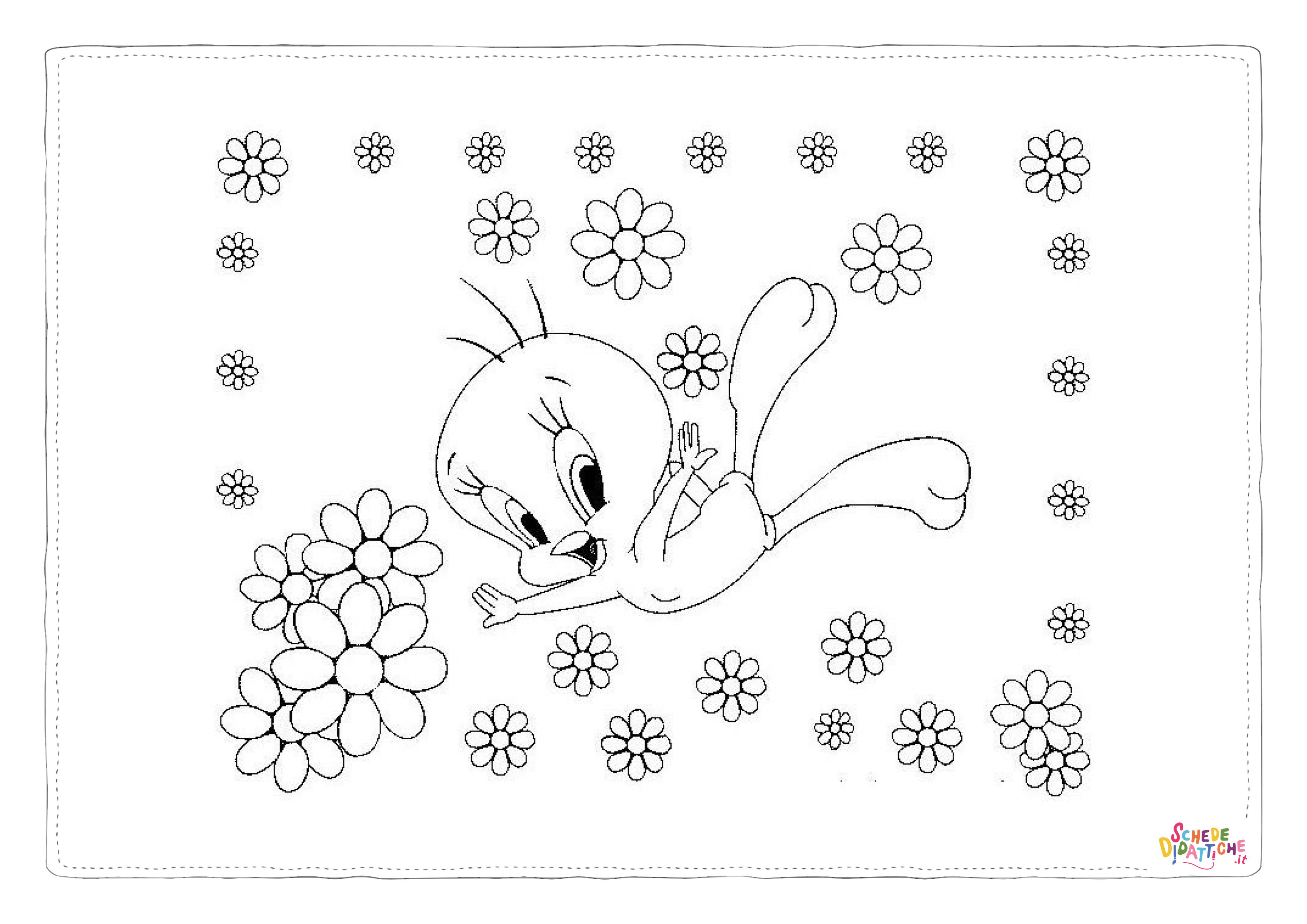 Disegno "Disegno di Titty da stampare e colorare 57" Disegno di Titty da stampare e colorare 57