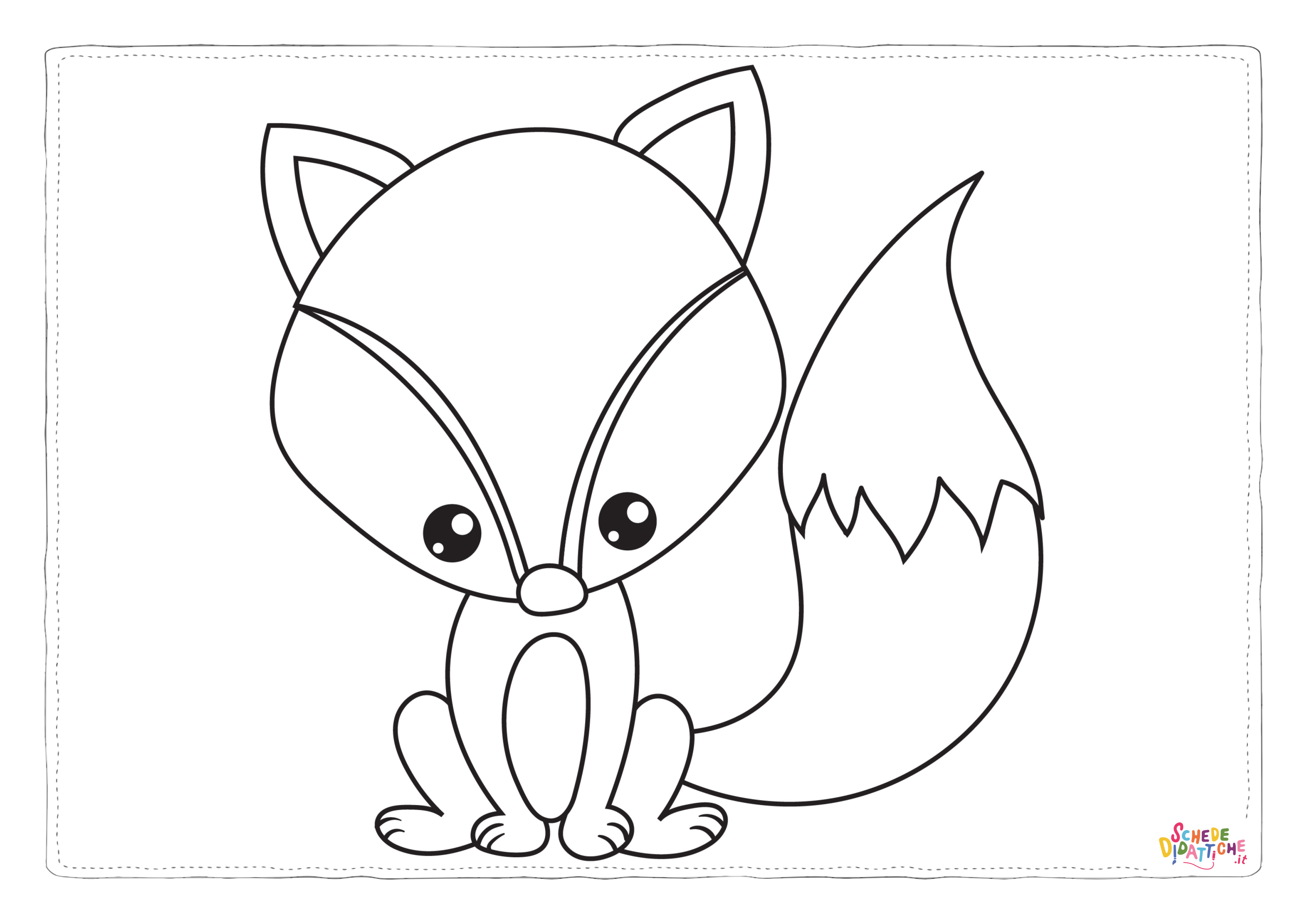 Disegno "WINTER-FOXES-STAMPS-14" WINTER-FOXES-STAMPS-14