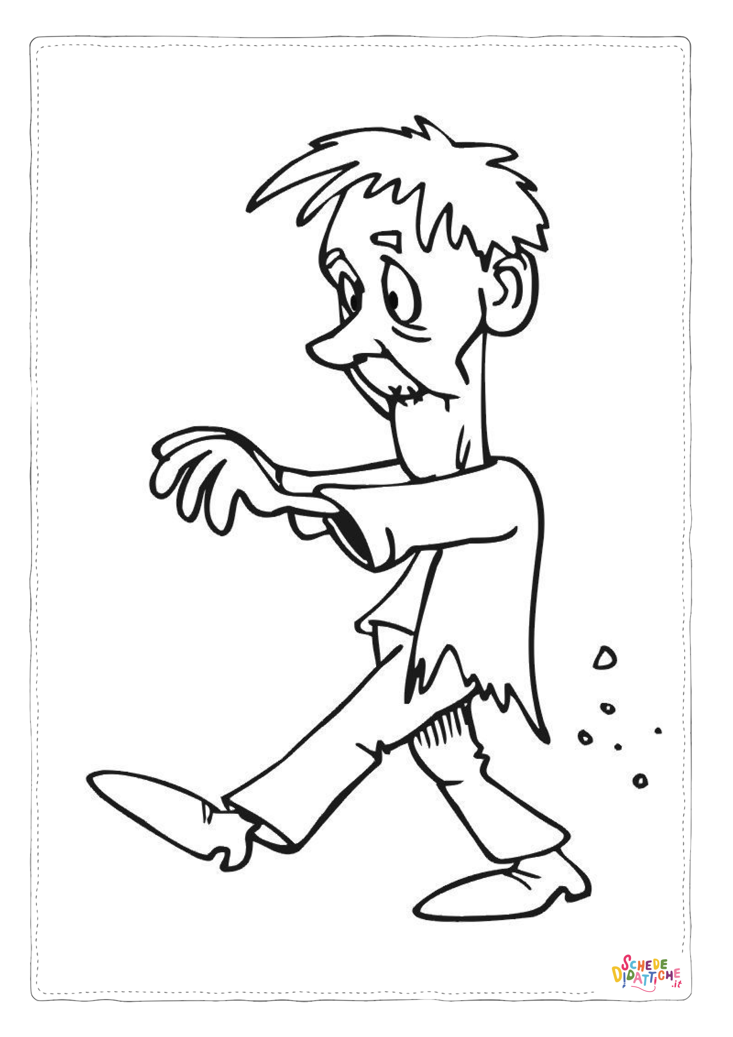Disegno "Disegno di Frankenstein da stampare e colorare 27" Disegno di Frankenstein da stampare e colorare 27