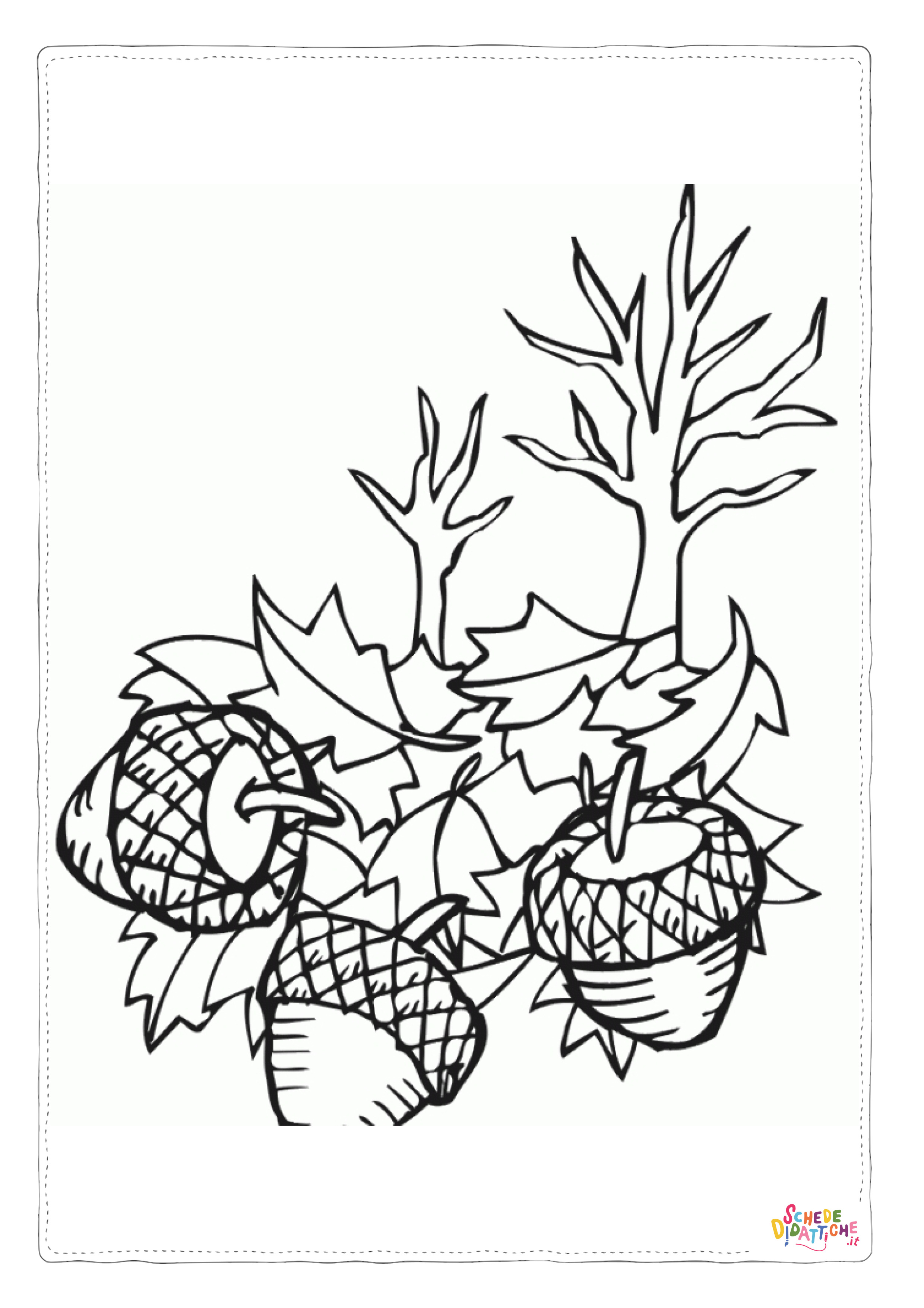 Disegno di decorazione da appendere da stampare e colorare 5