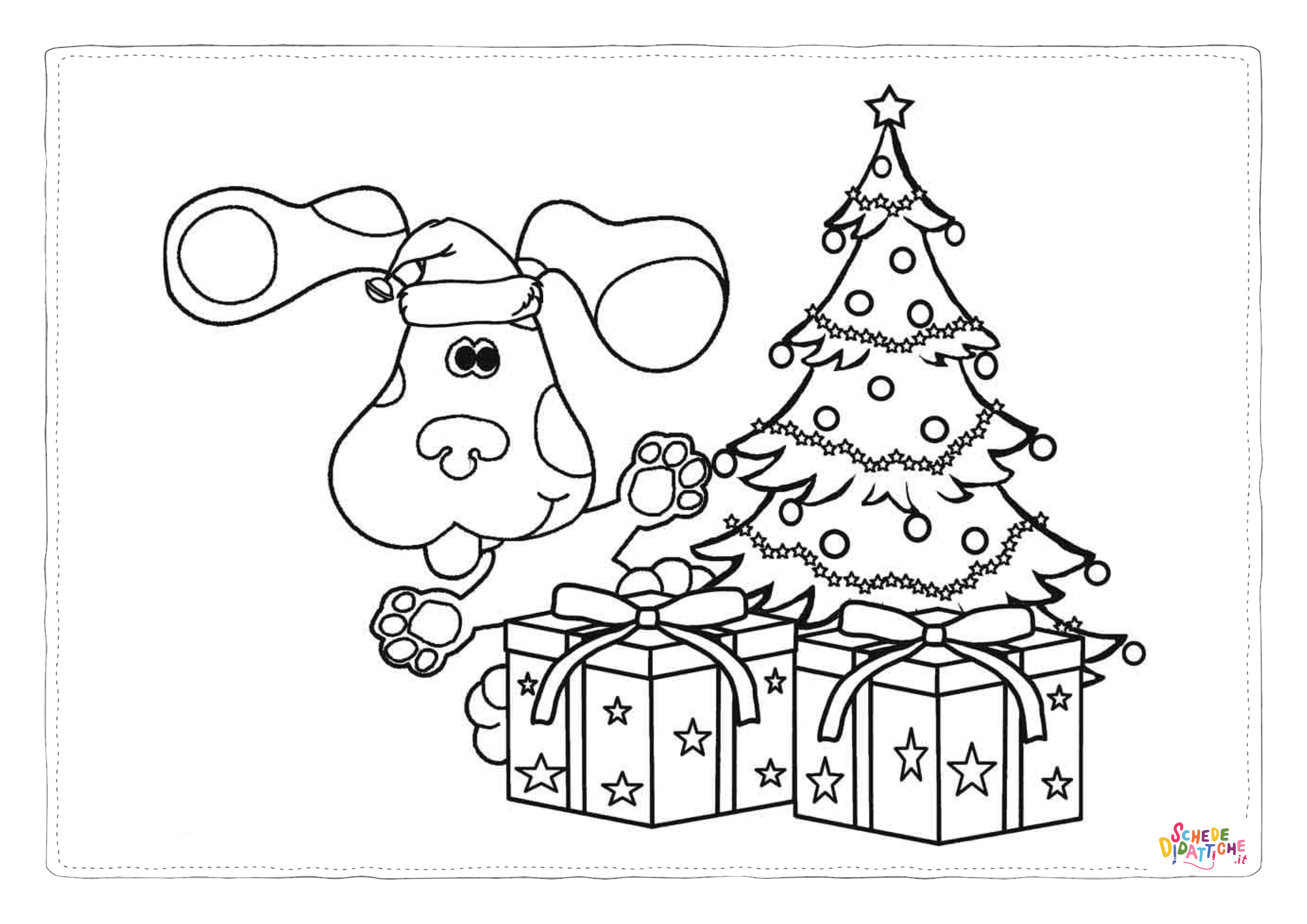 Disegno "Disegno di albero di Natale da stampare e colorare 137" Disegno di albero di Natale da stampare e colorare 137