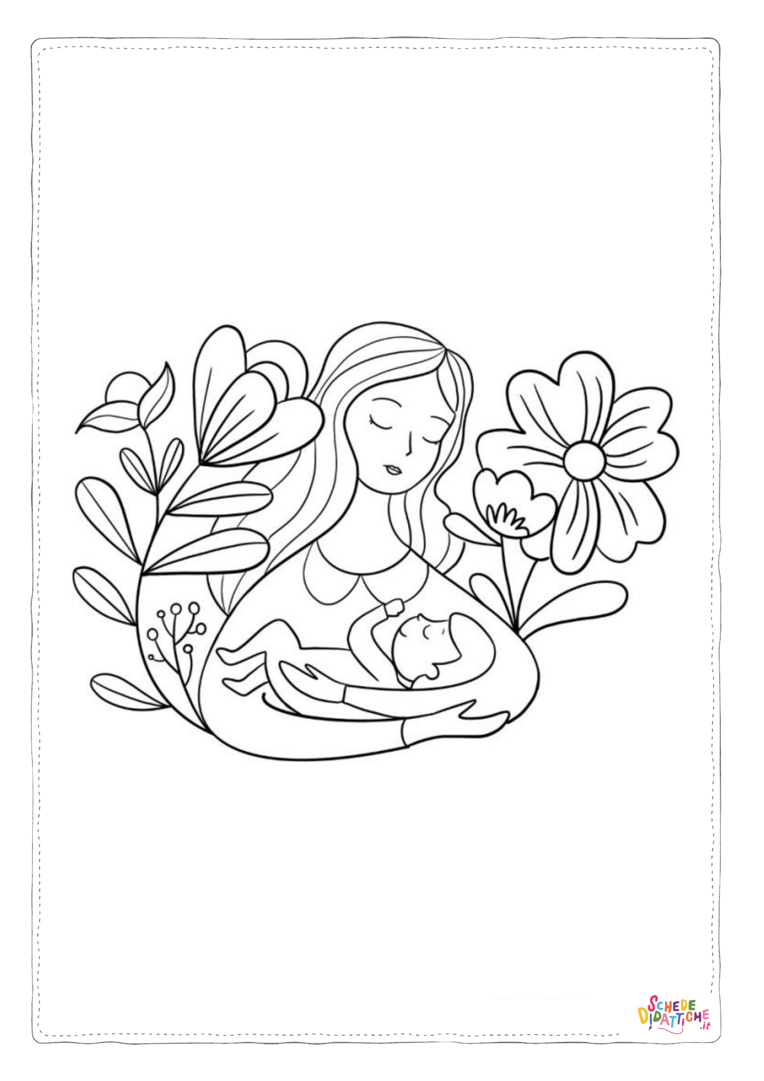 Disegno "Festa della mamma 28" Festa della mamma 28
