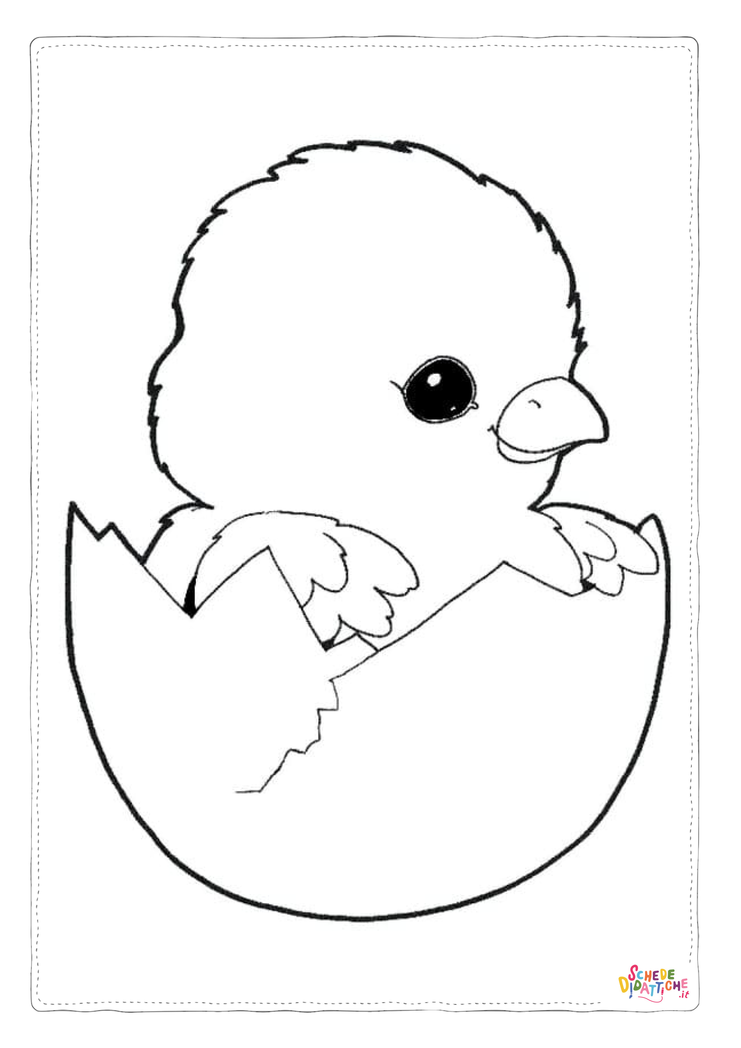 Disegno "Pulcini-Cartoon-da-colorare-02" Pulcini-Cartoon-da-colorare-02