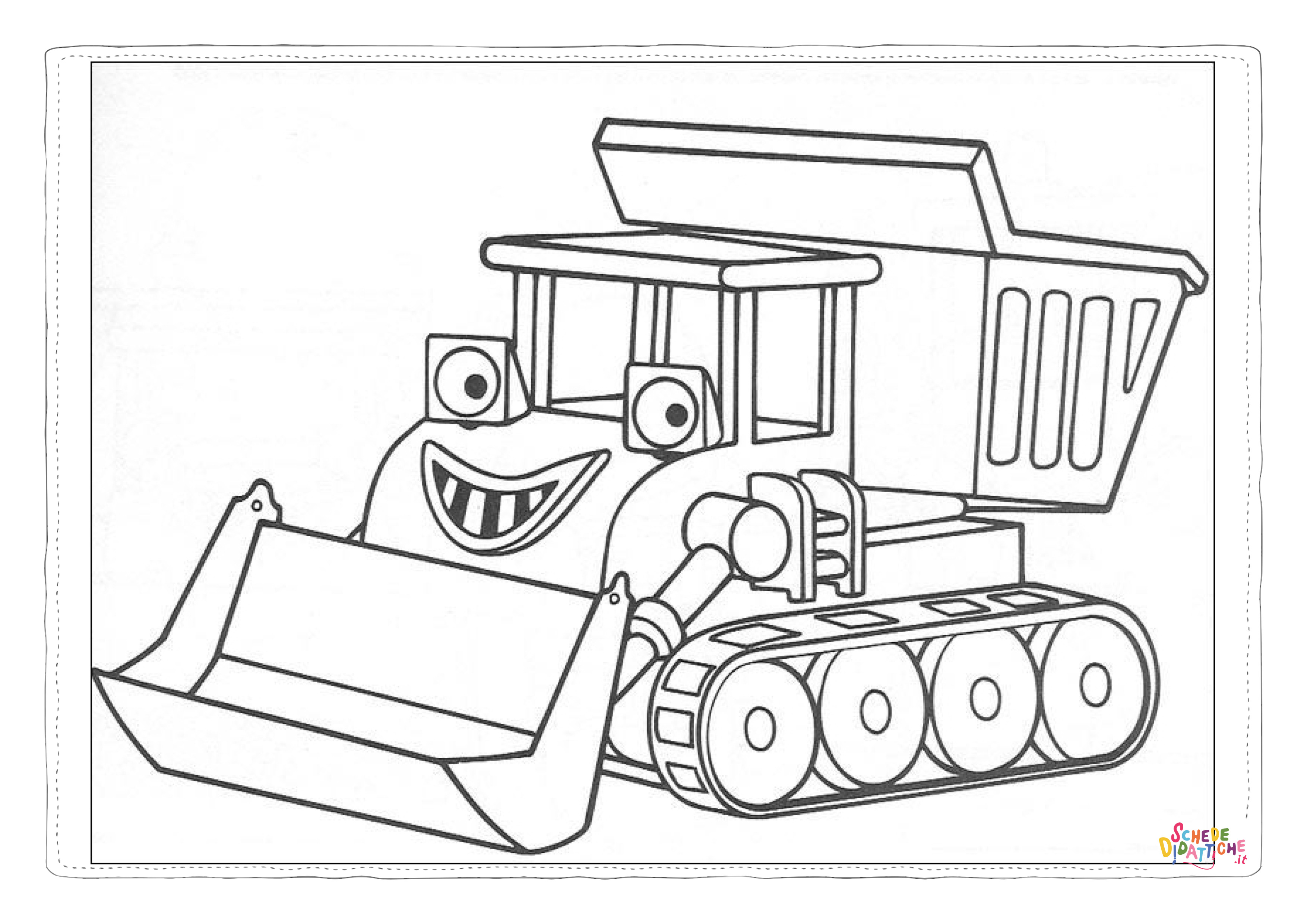 Disegno di Bob aggiustatutto da stampare e colorare 33